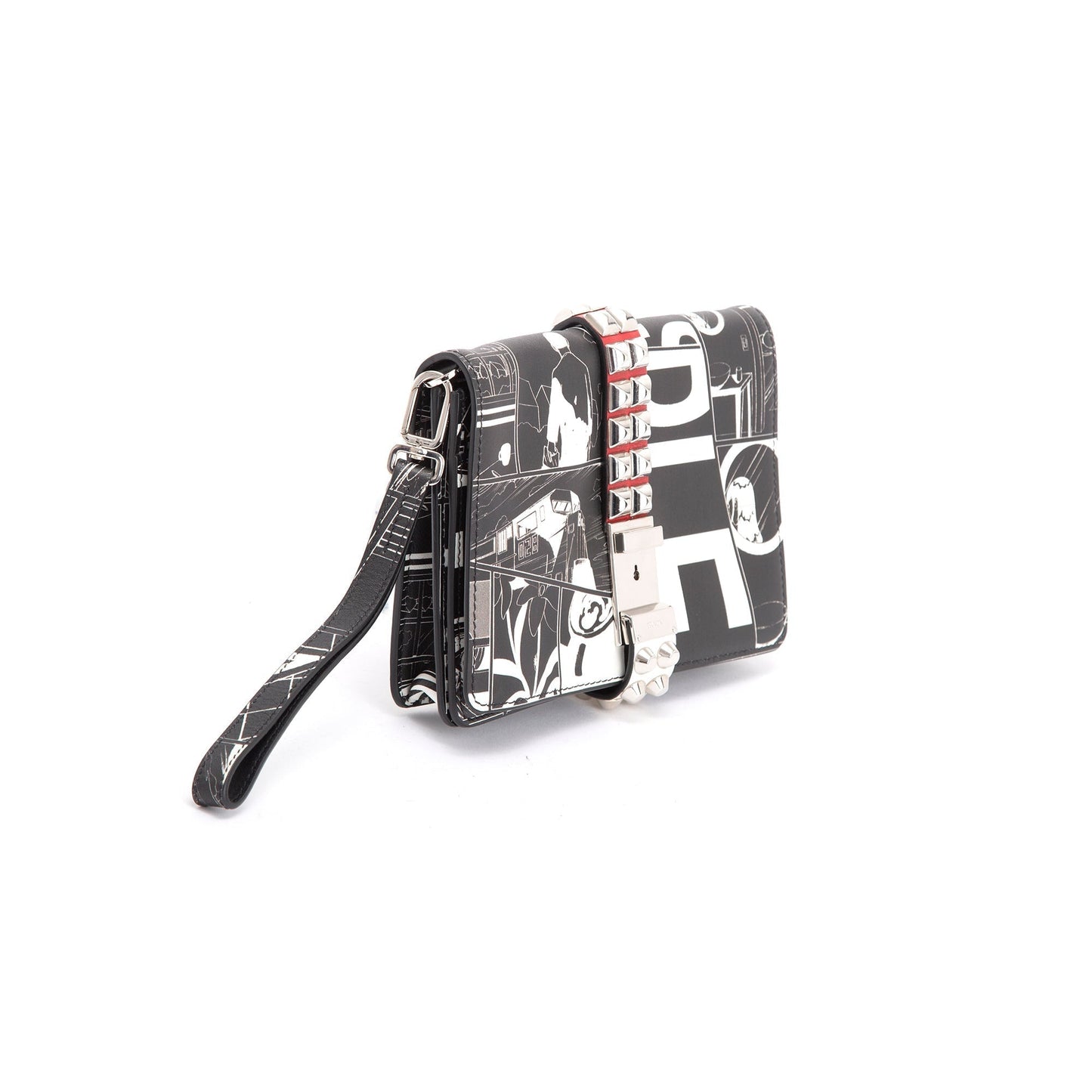 Prada Comic Elektra Wristlet Clutch Handbag Clutch Bag