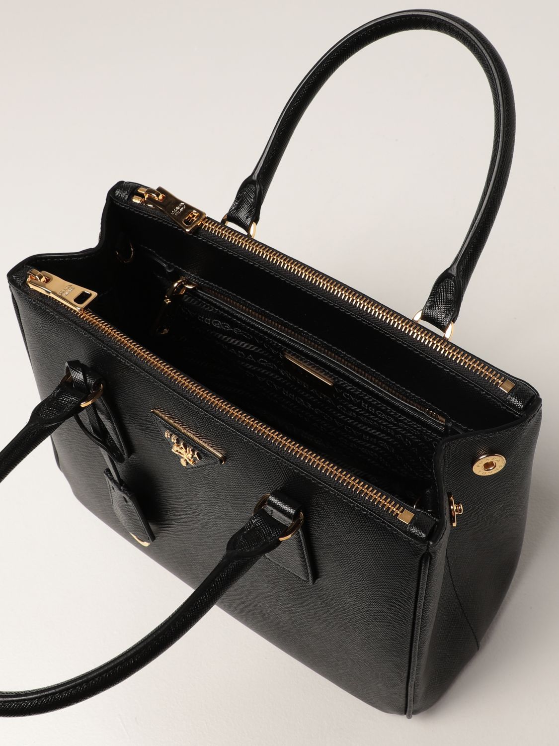 Prada Galleria Saffiano Handbag Leather Travel Bag