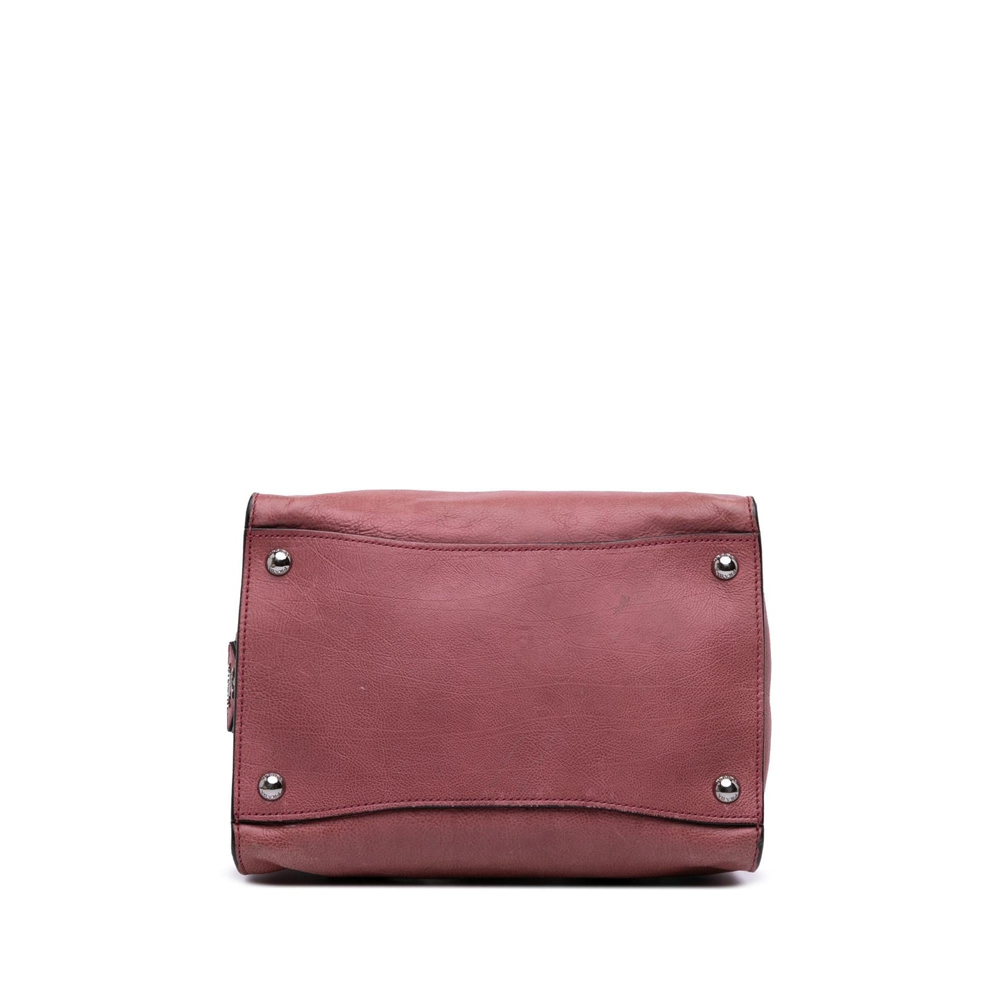 Prada Glace Calf Sound Lock Satchel Satchel Bag