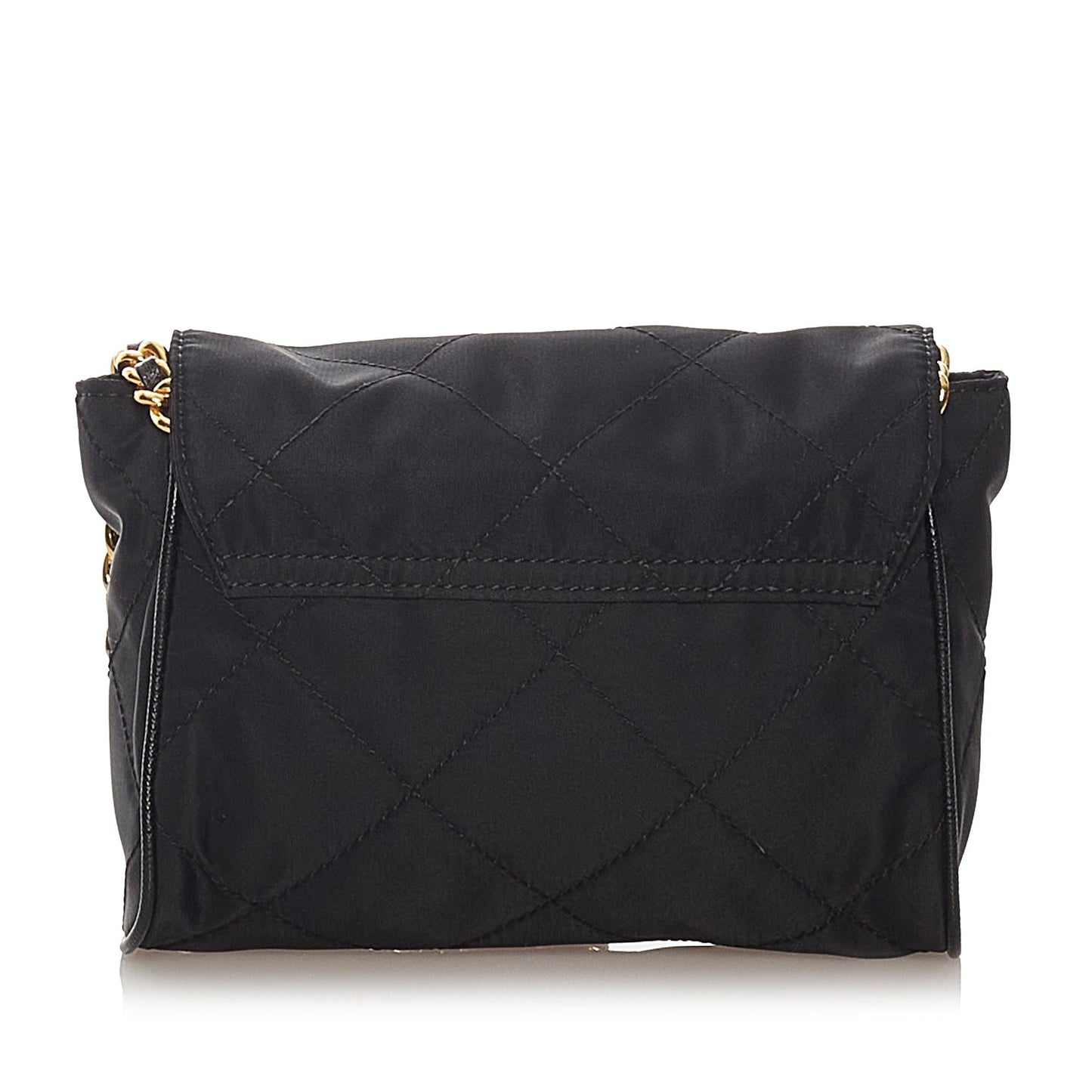 Prada Impuntu Tessuto Crossbody Bag Shg Chain