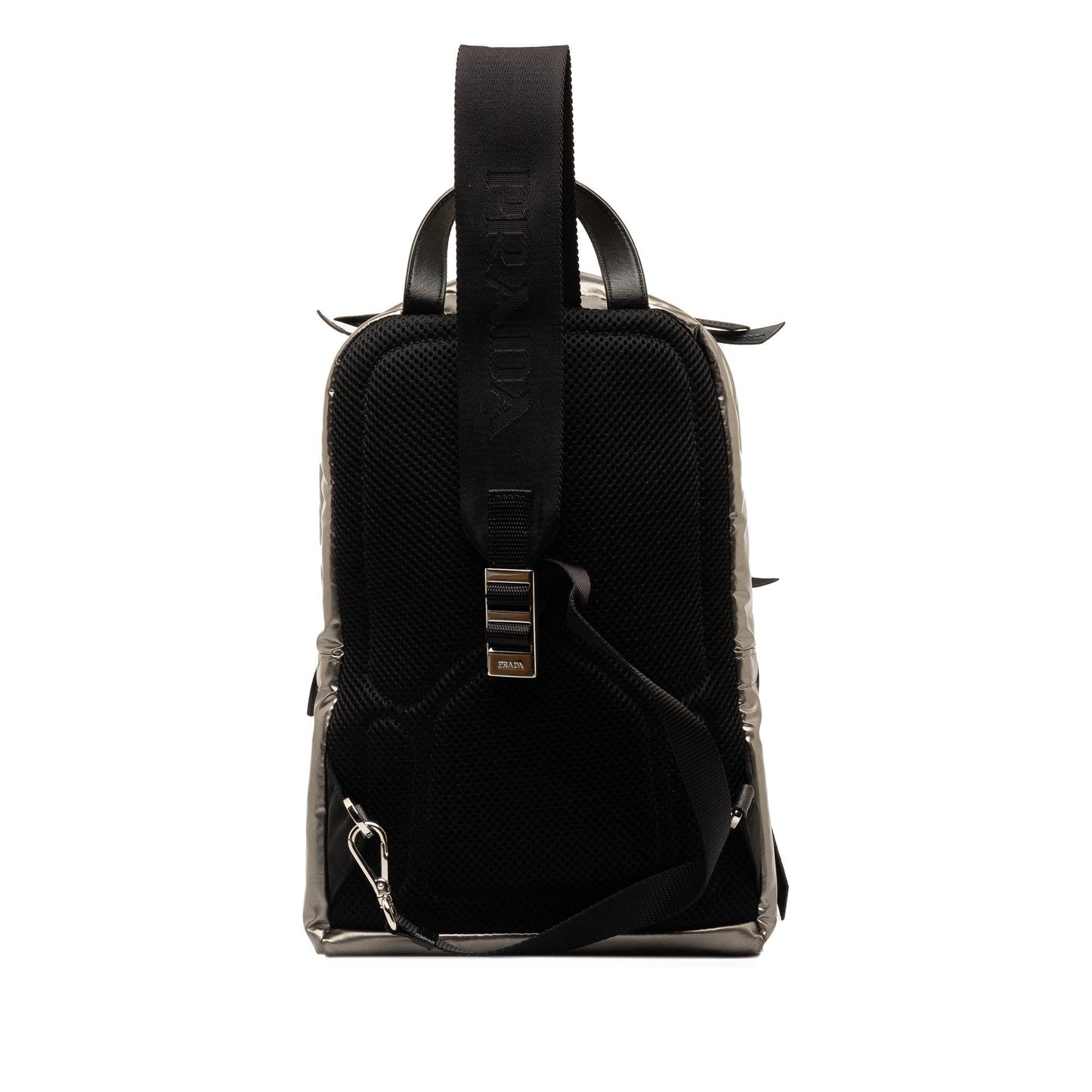 Prada Metallic Tessuto Sling Shg T7Gdto Crossbody Bag