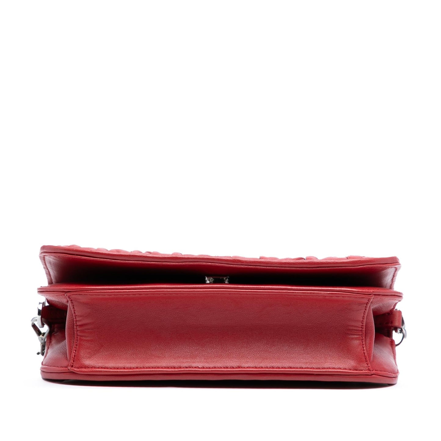 Prada Nappa Gaufre Bag Chain Flap Crossbody Bag
