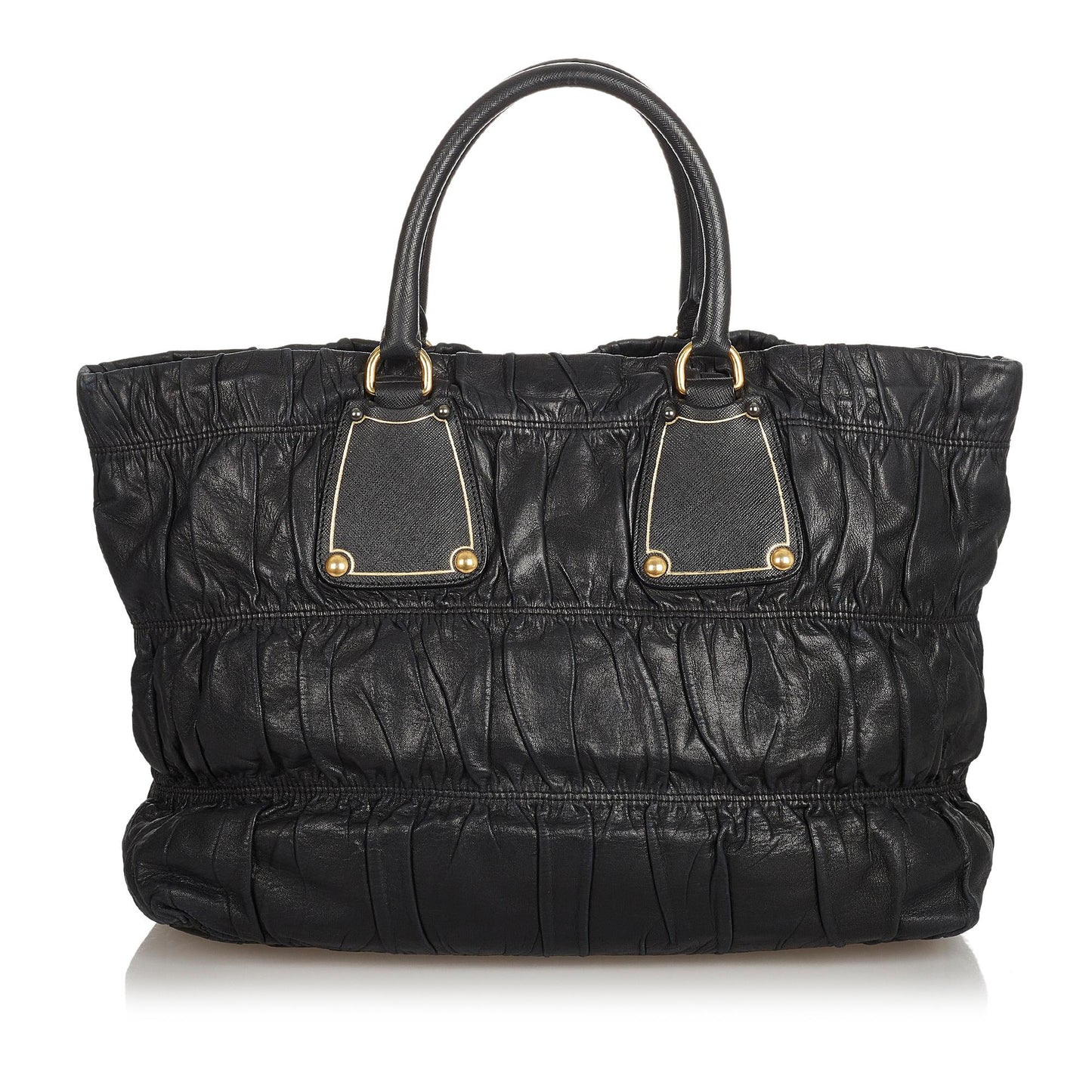 Prada Nappa Gaufre Tote Bag Shg