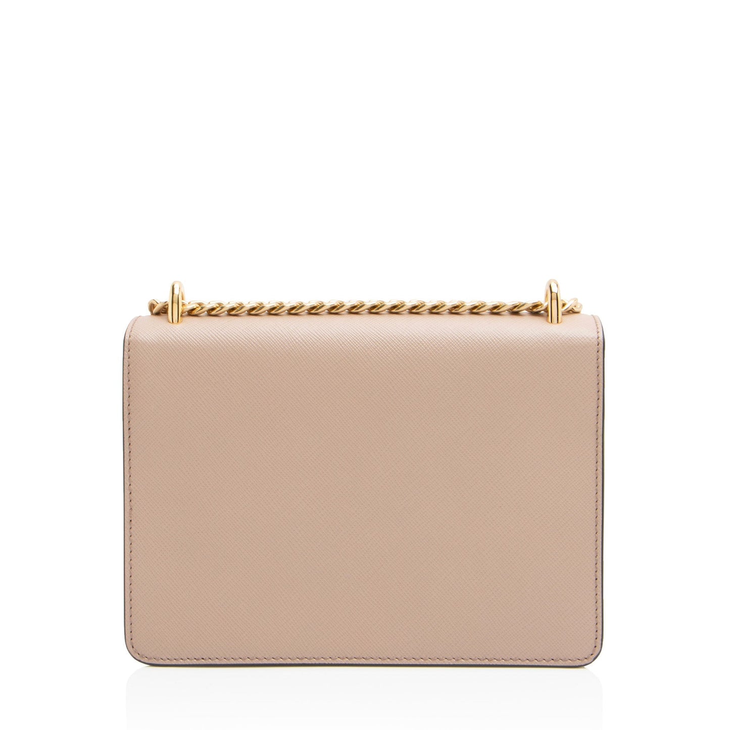 Prada Envelope Bag Leather Saffiano Chain Crossbody Bag