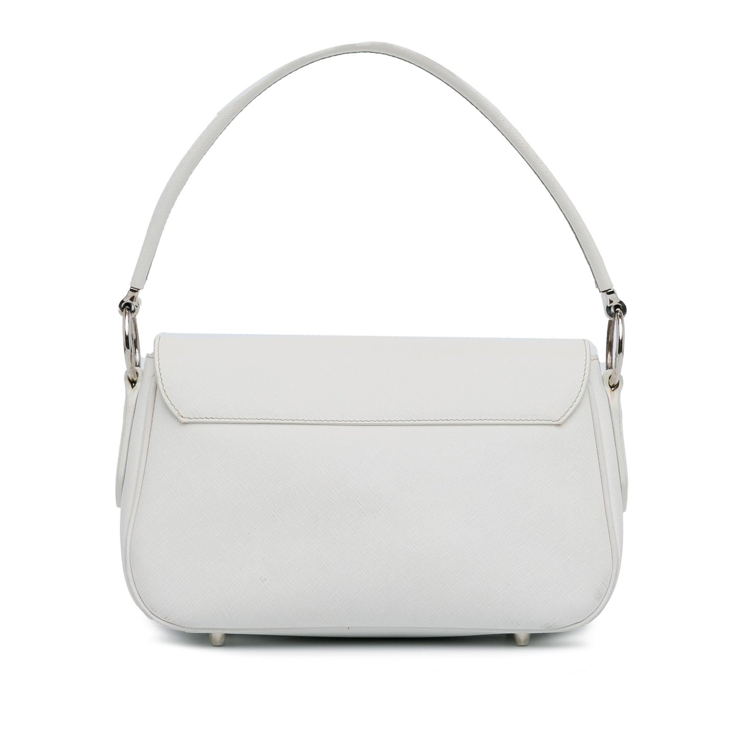 Prada Lux Pushlock Shoulder Bag Saffiano Flap Flap Shg Mwdthv