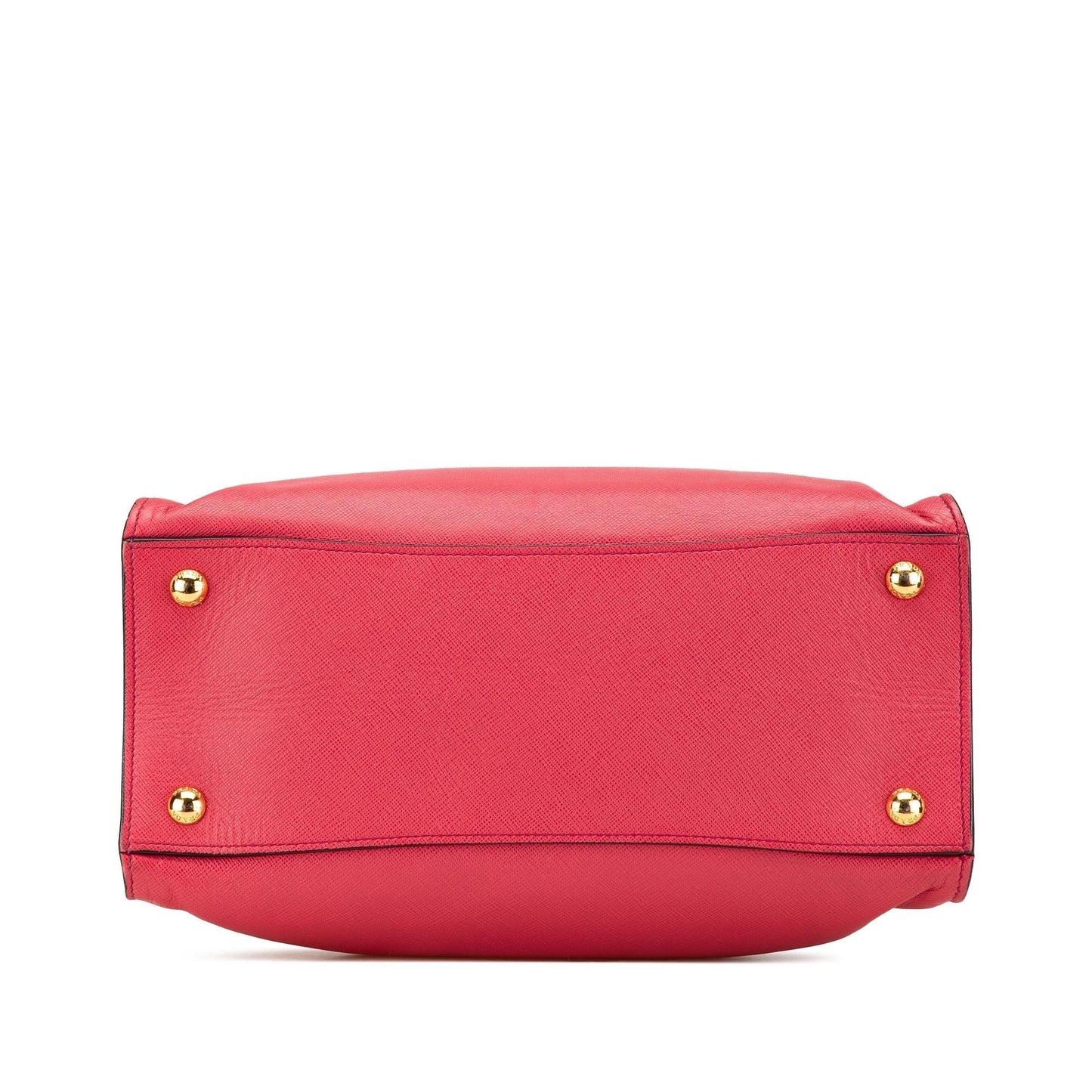Prada Soft Triple Pocket Tote Saffiano Tote Bag