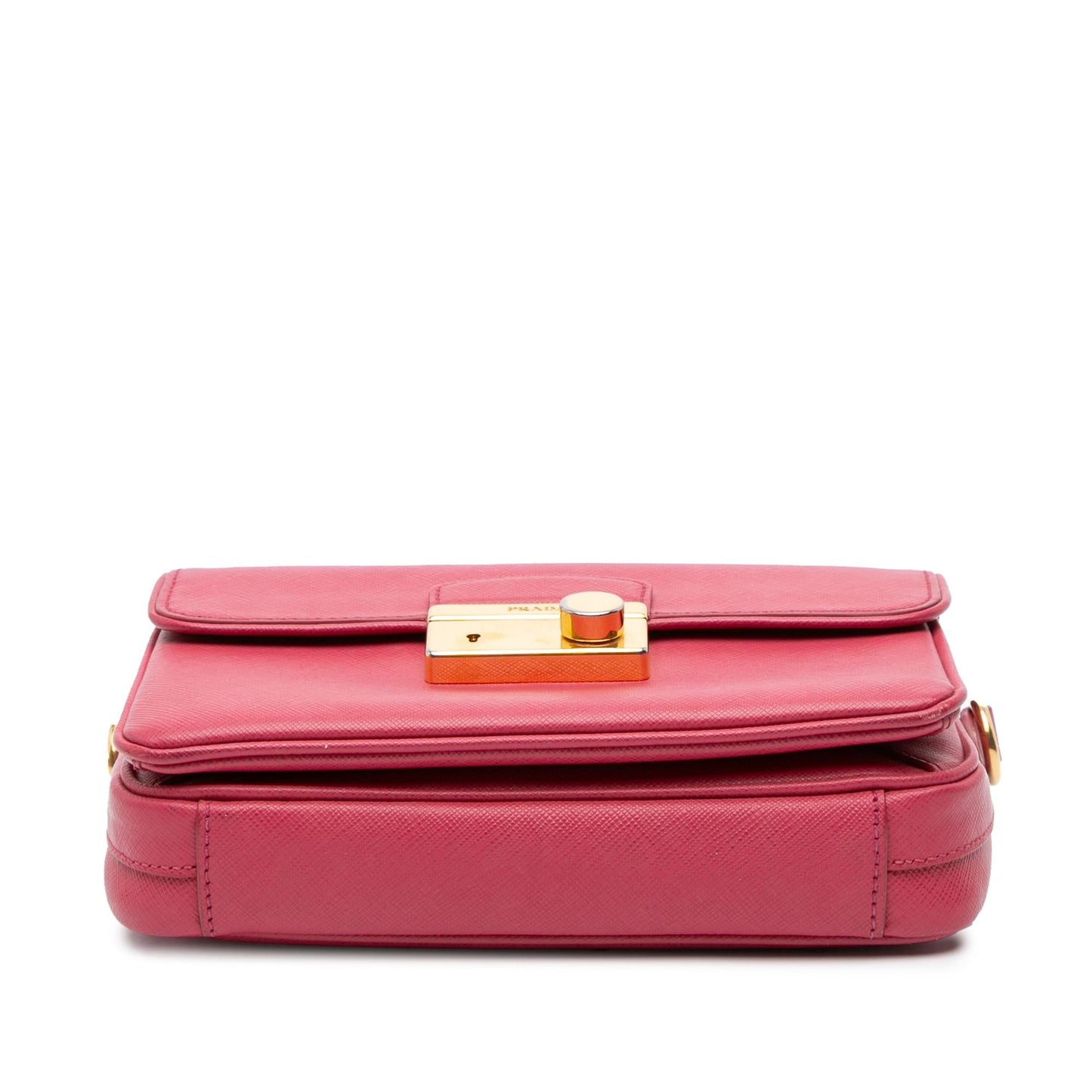Prada Sound Lock Satchel Saffiano Satchel Bag Lock Satchel 1