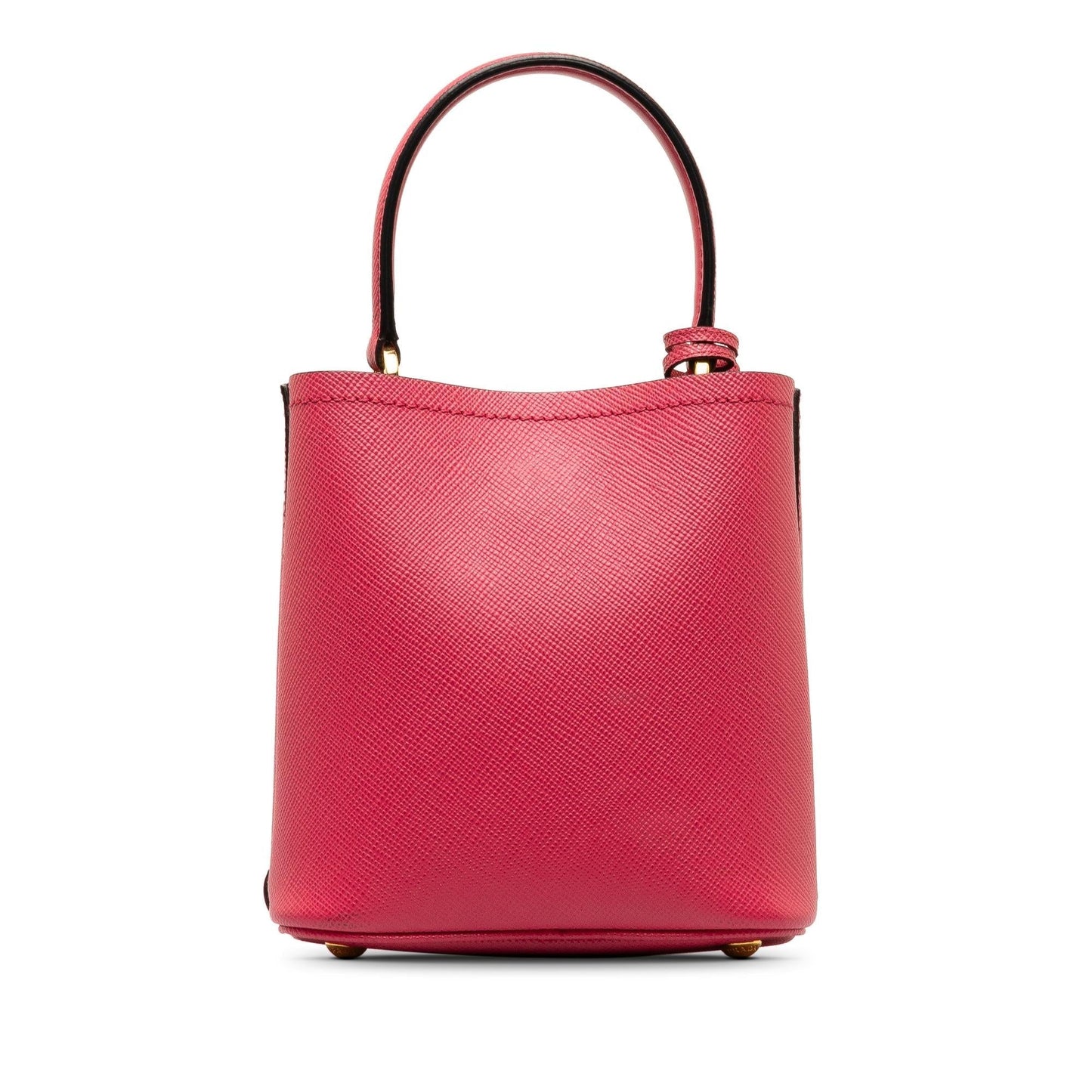 Prada Cuir Panier Shg Xxoset Satchel Bag Saffiano Small