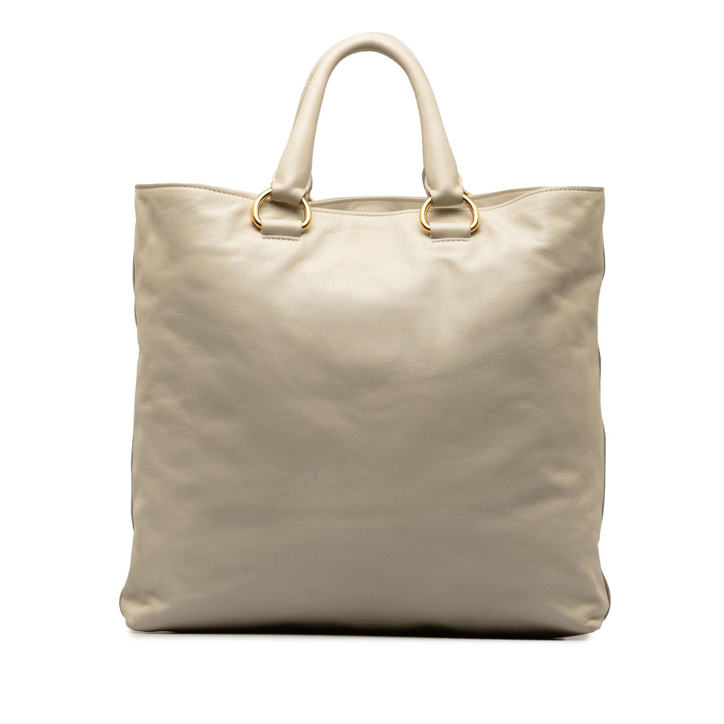 Prada Soft Calf Convertible Shopper Tote Shg Thmpya Tote Bag