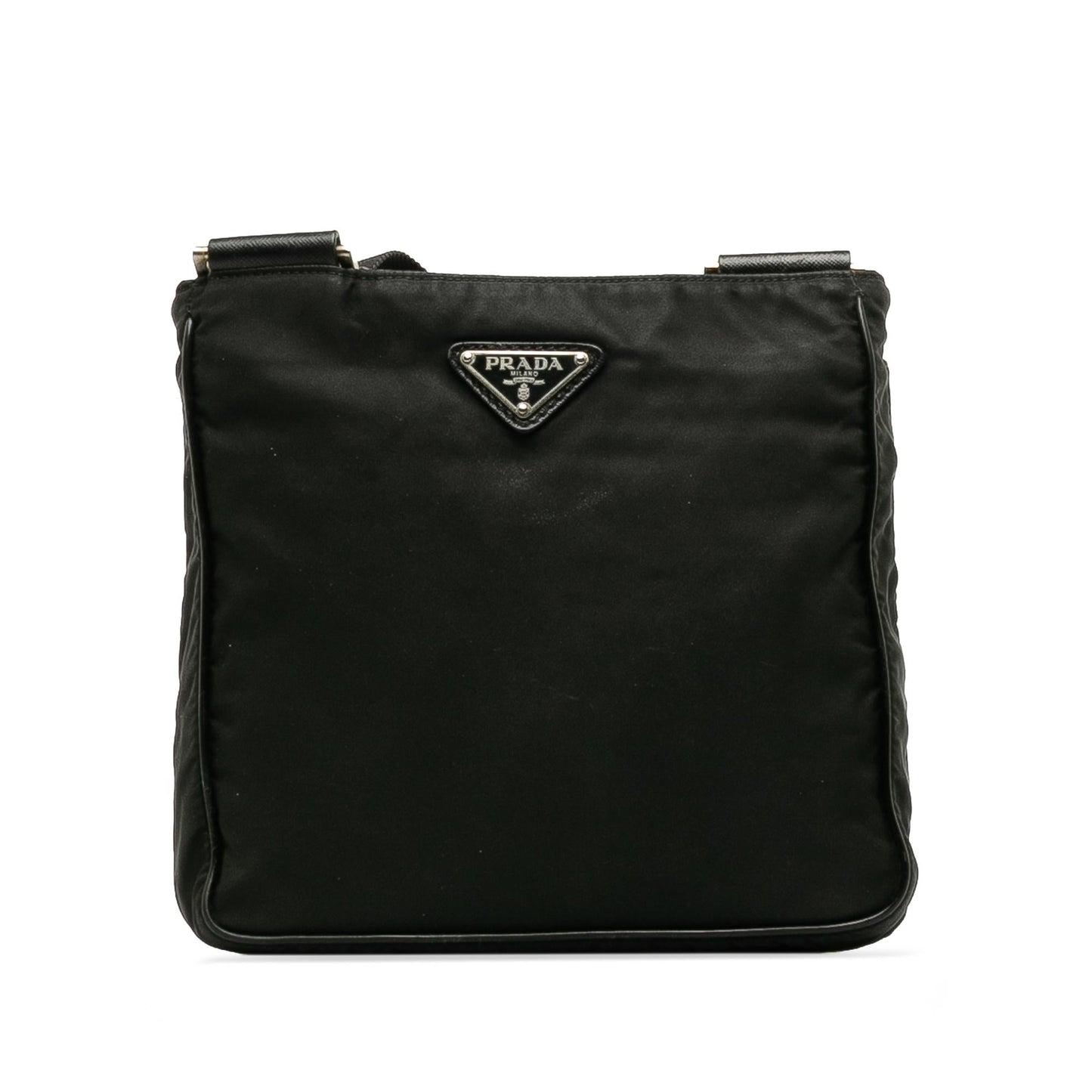 Prada Tessuto Buckle Messenger Bag Crossbody Bag Messenger Bag 1