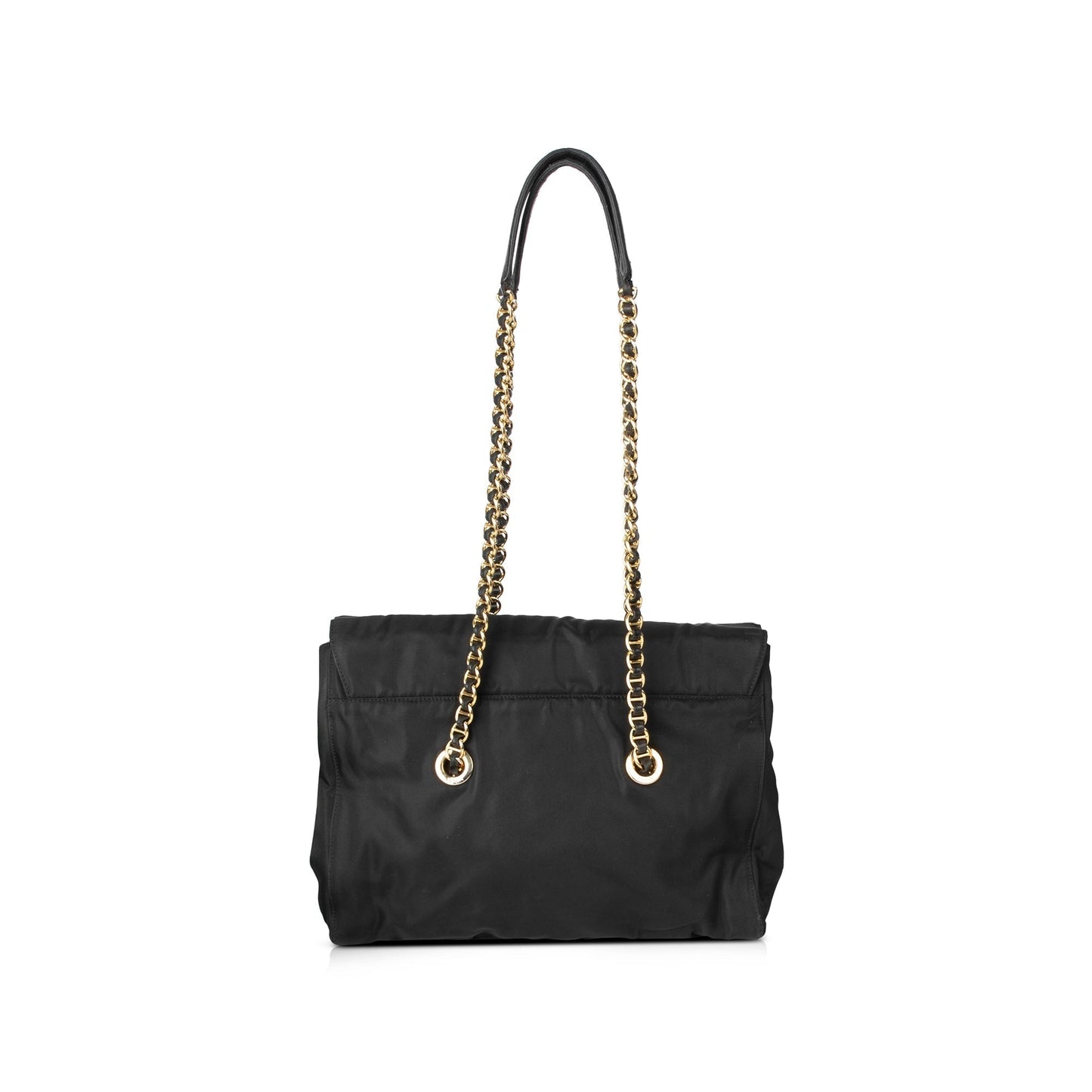 Prada Tessuto Shoulder Bag Nylon Flap