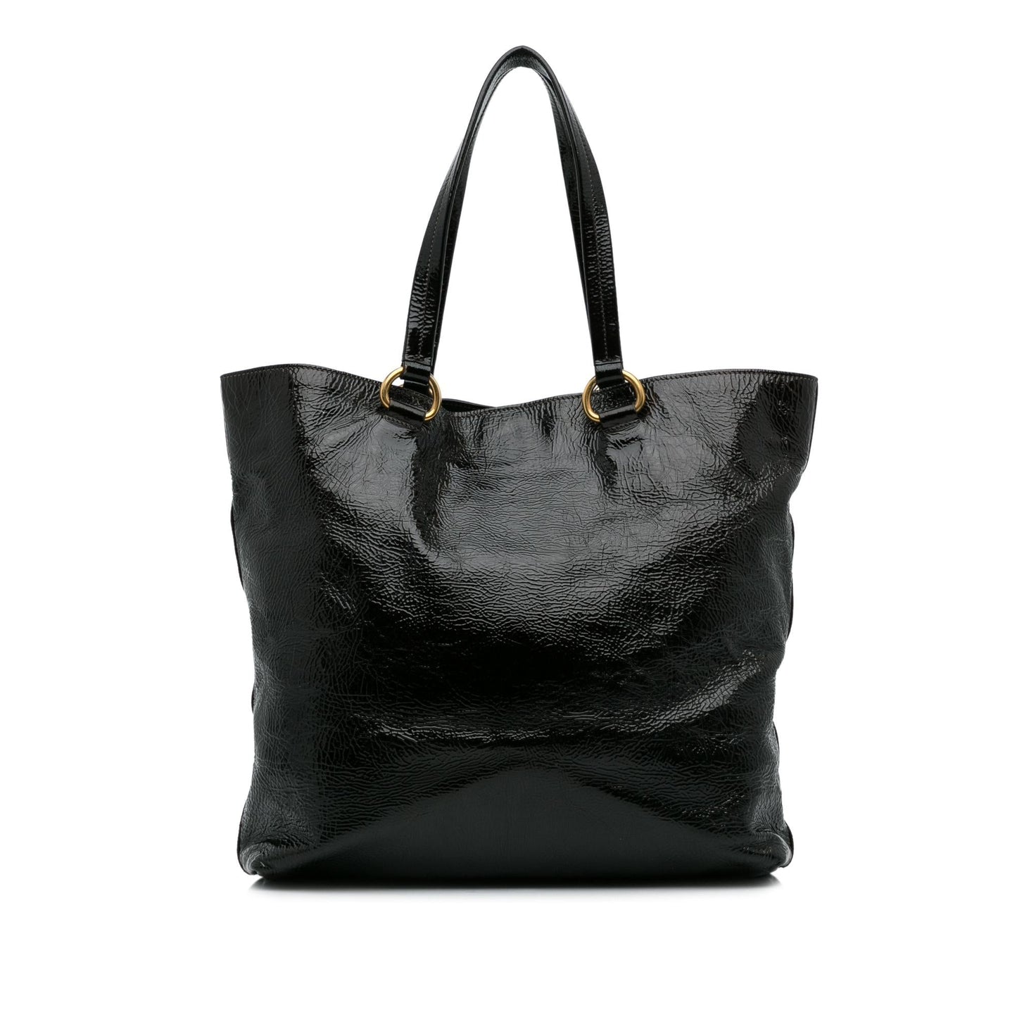 Prada Vernice Tote Bag Shg Q563Ze
