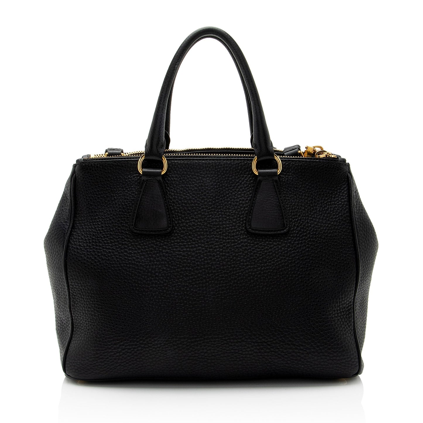 Prada Daino Double Tote Shf Ve4Tnw Vitello Medium Zip Tote Bag
