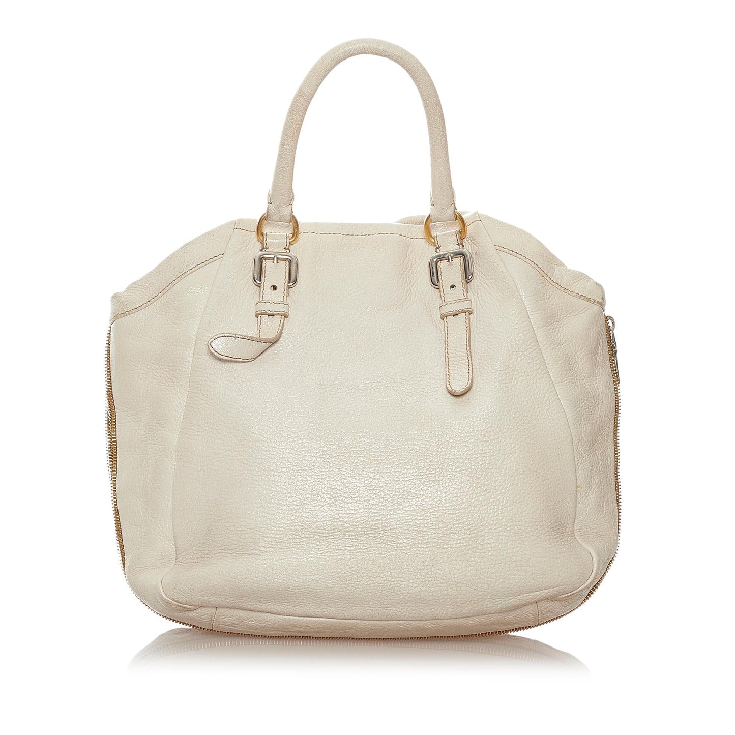 Prada Daino Satchel Shg Vitello Satchel Bag Satchel Shg 27636