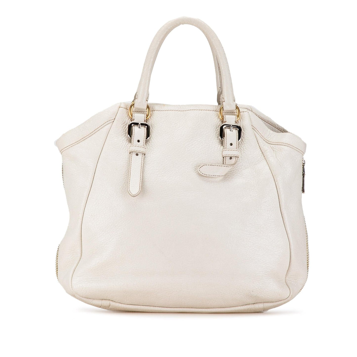 Prada Daino Satchel Shg Cf3Yos Vitello Satchel Bag