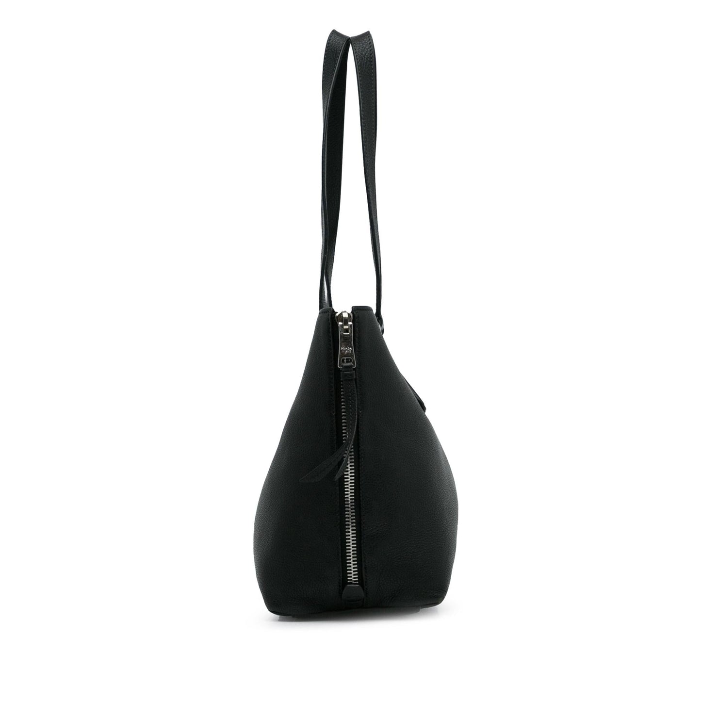 Prada Daino Side Tote Shg G8Allr Vitello Zip Tote Bag