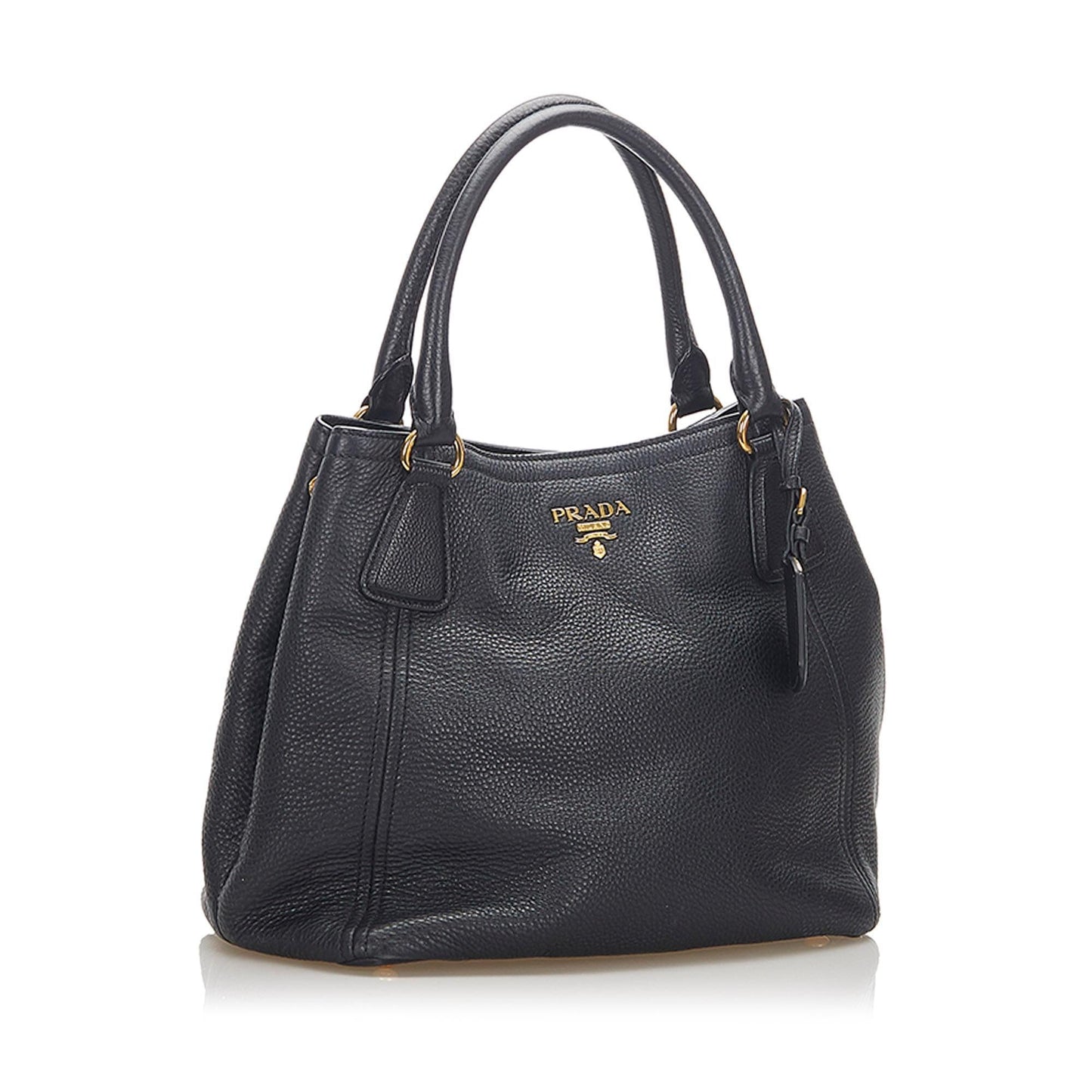 Prada Daino Tote Vitello Tote Bag Tote Shg 17615