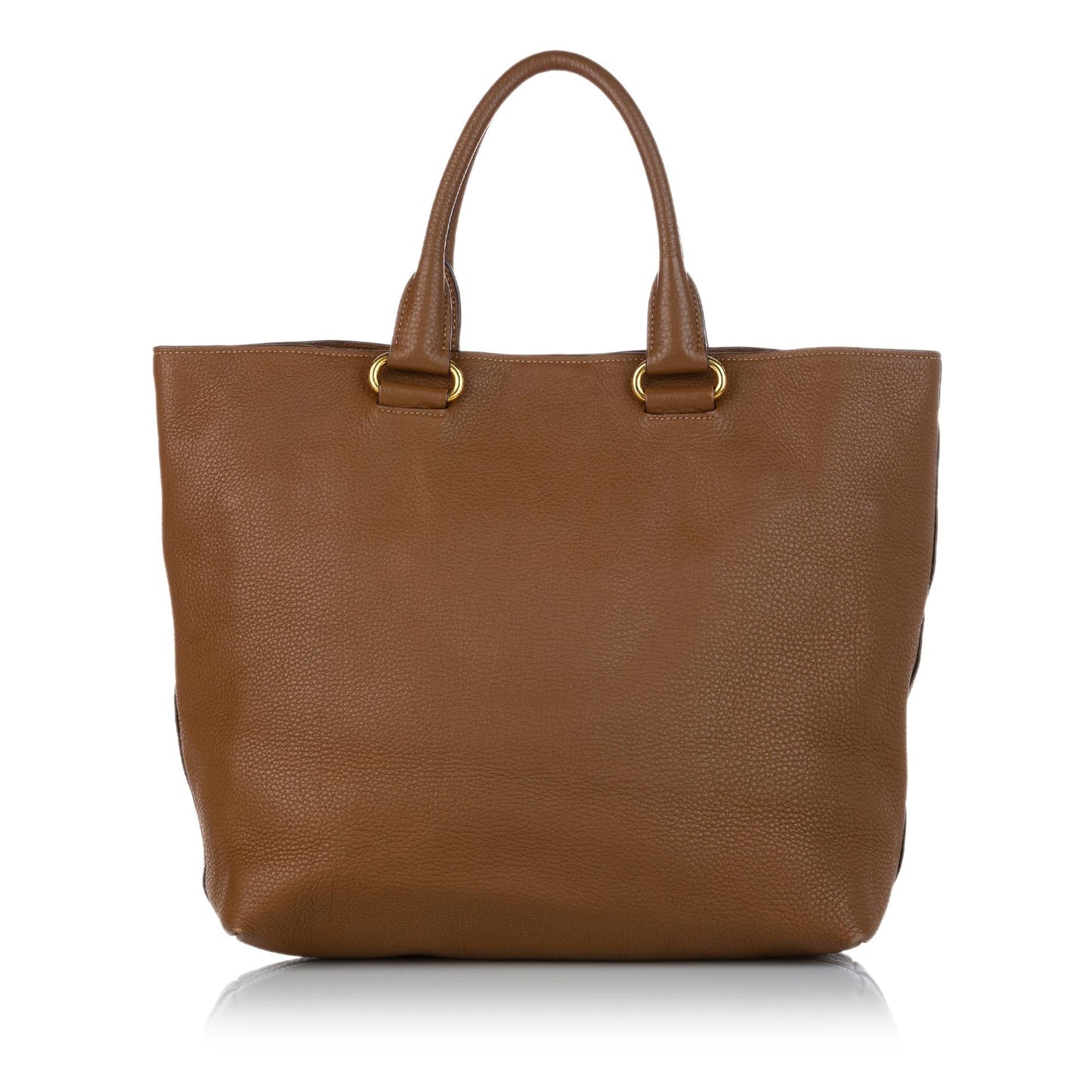 Prada Daino Tote Shg Vitello Tote Bag
