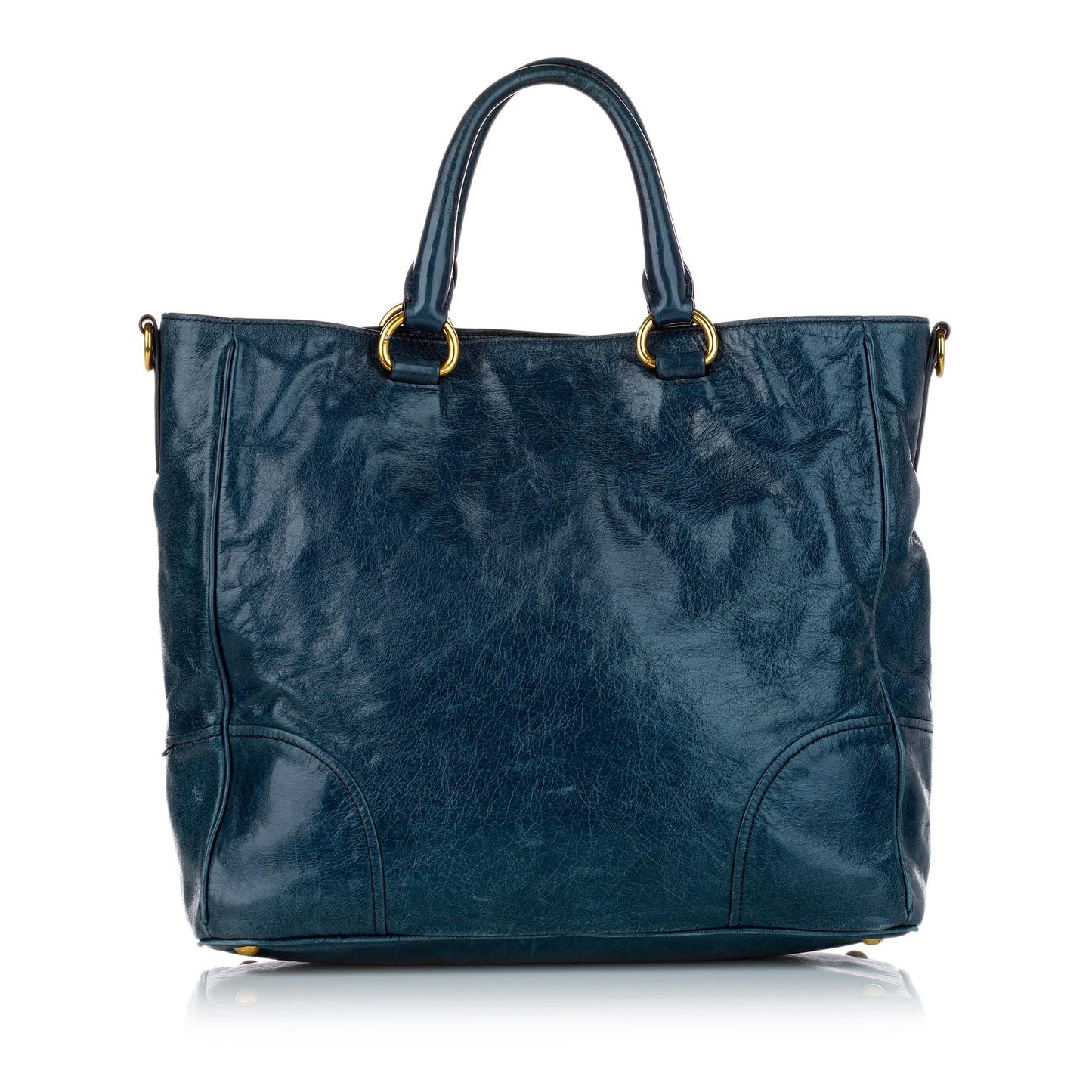 Prada Shine Satchel Shg Vitello Satchel Bag Satchel Shg 27604