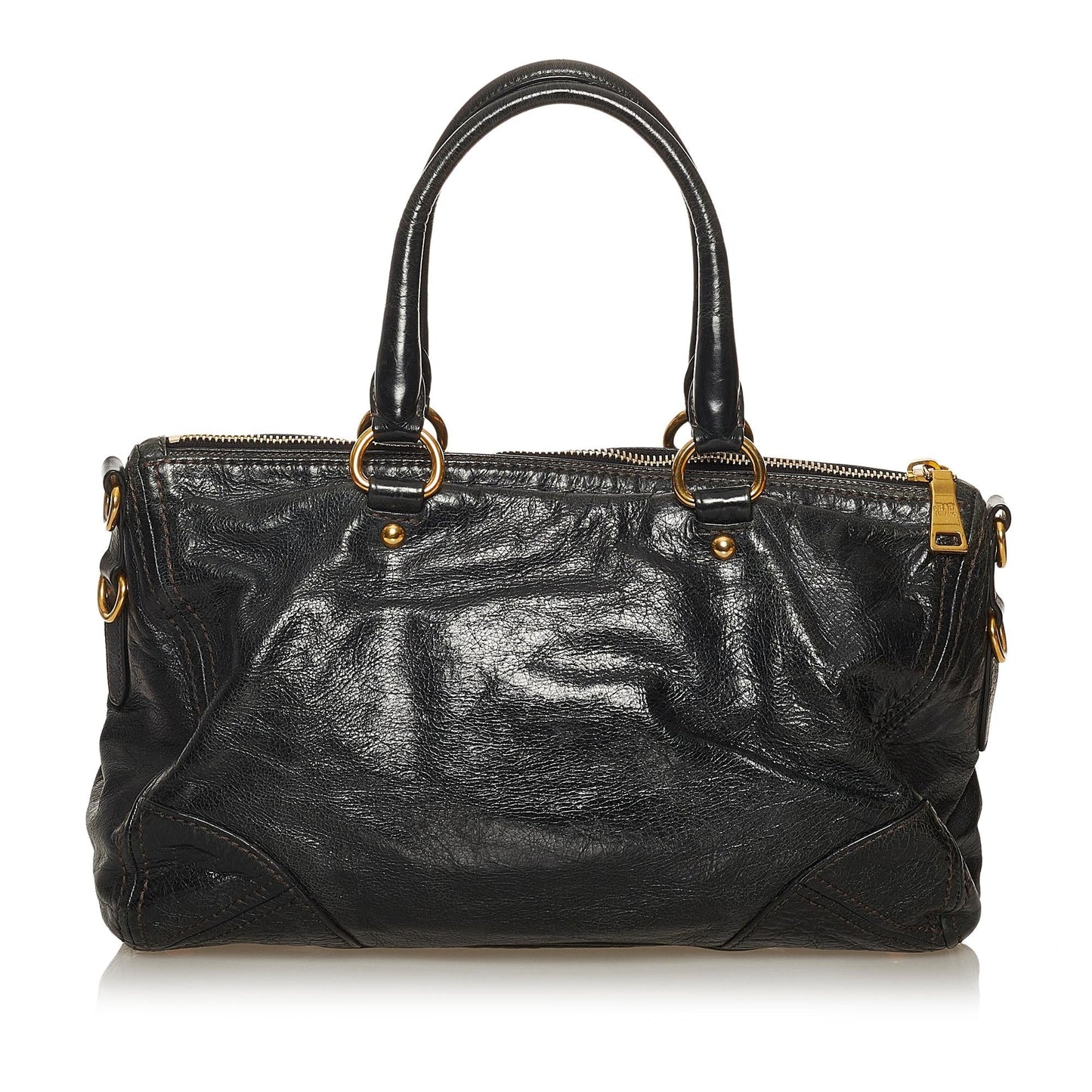 Prada Shine Satchel Shg Vitello Satchel Bag Satchel Shg 29261