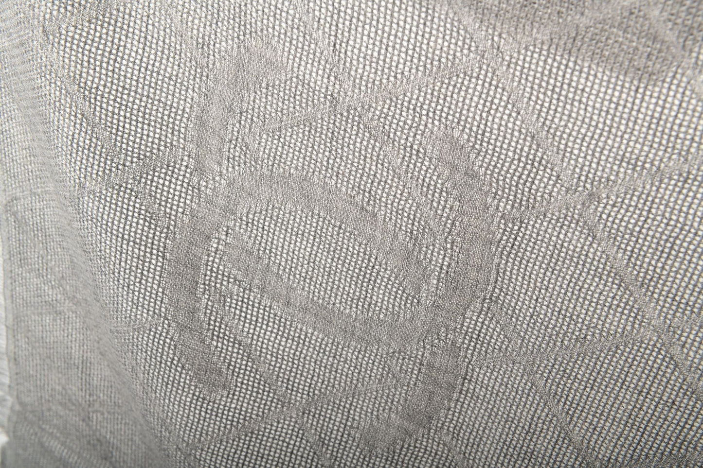 Chanel BN Gray Cashmere Camellia Shawl Handbag