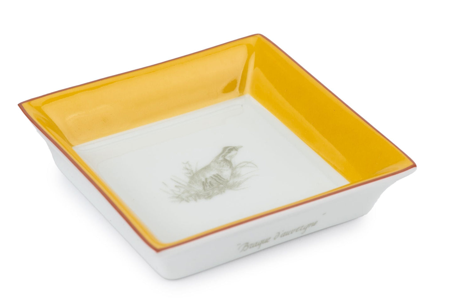 Hermes Pair Br Ue Ashtrays Handbag Mini Travel Bag