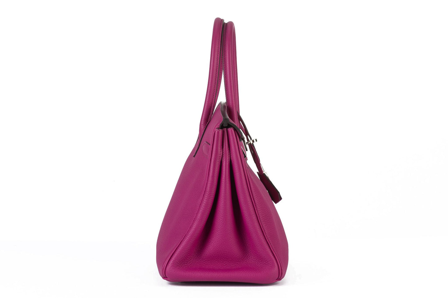 Hermes Birkin Rose Pourpre Togo Handbag Travel Bag
