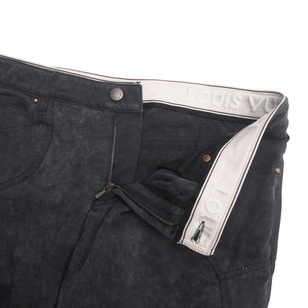 Louis Vuitton Cropped RW102W 98 2 polyurethane Cotton Black Apparel