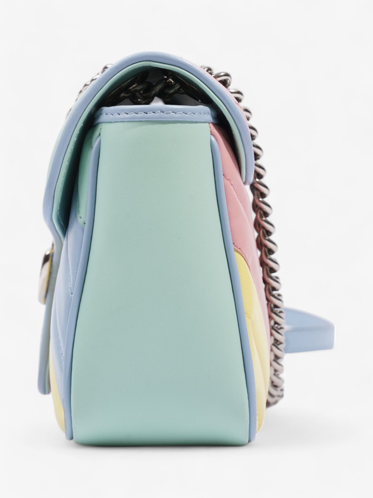 Gucci Marmont Pastel Calfskin Crossbody Bag Leather Small