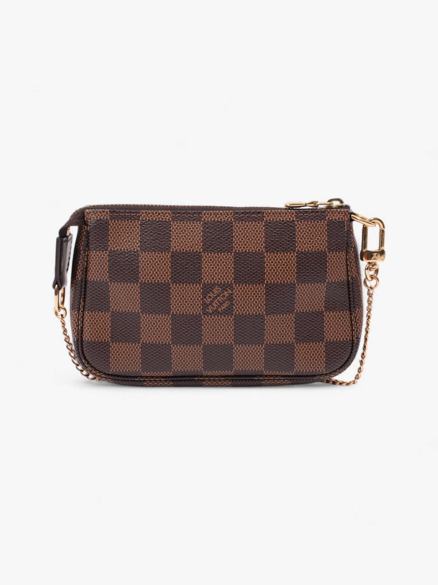 Louis Vuitton Pochette Accessoires Ebene Coated Damier Canvas Coated Canvas Apparel 8