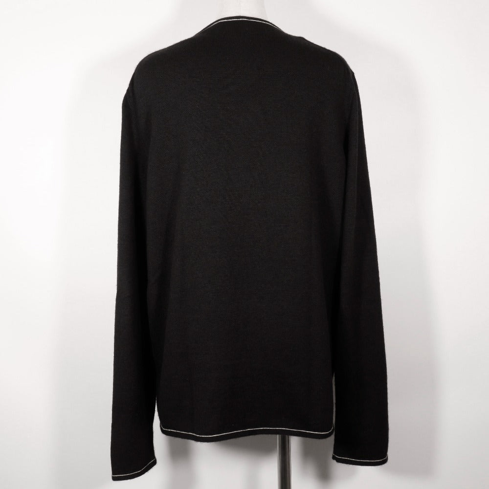 Cardigan Cashmere, Cotton Zip Up Women K Black Travel Bag