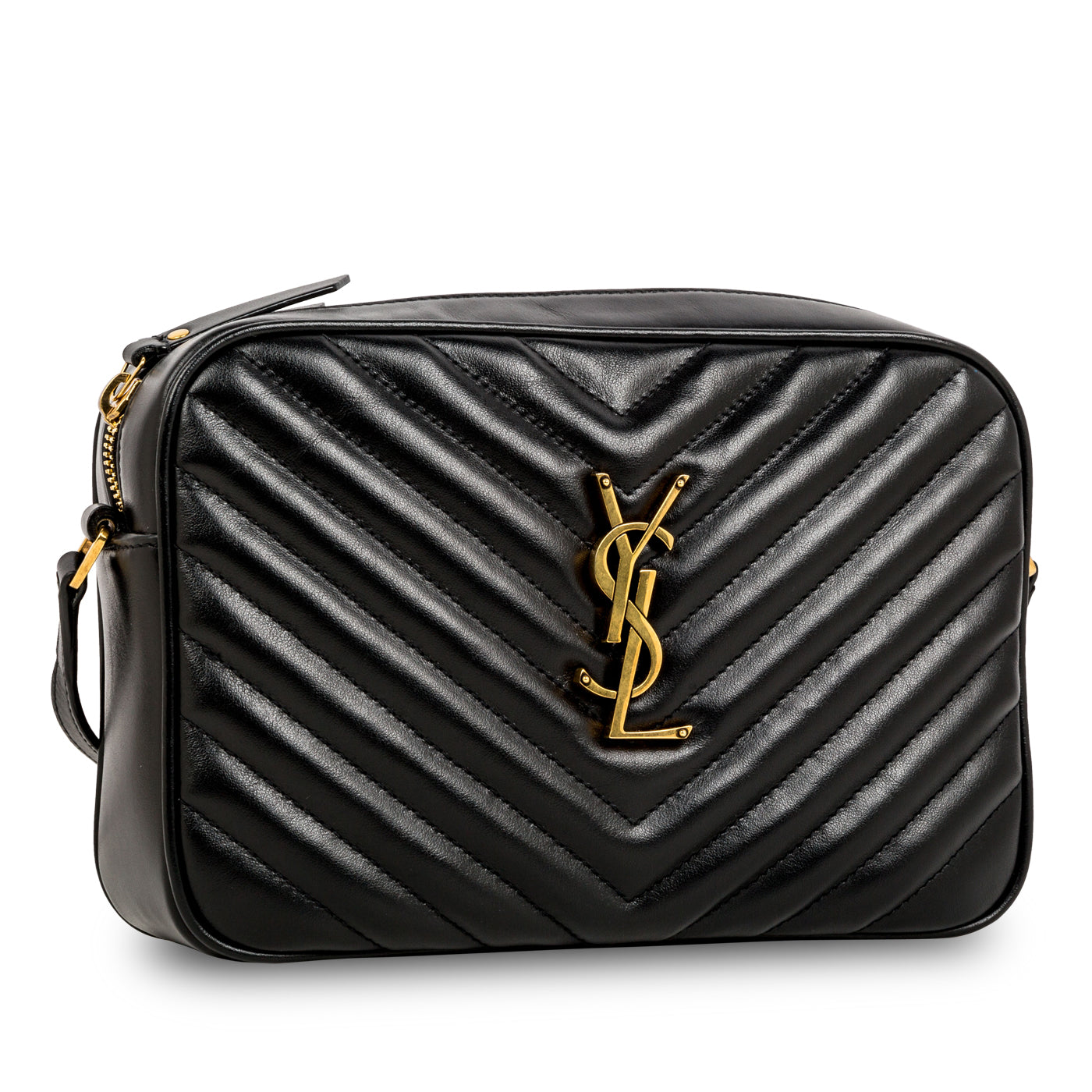 YSL Saint Laurent Lou Crossbody Black Crossbody Bag Crossbody Black Ghqw