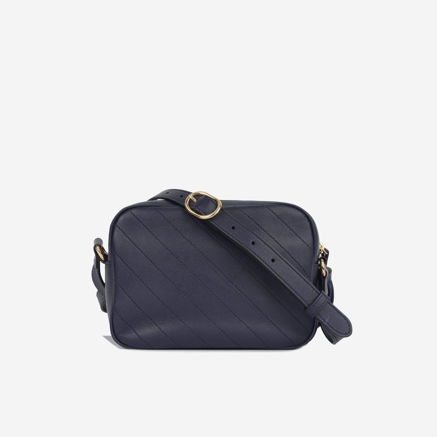 Gucci Blondie Camera Case Navy Calfskin Crossbody Bag