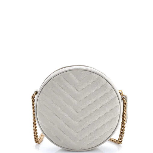 YSL Saint Laurent Round Camera Handbag Travel Bag