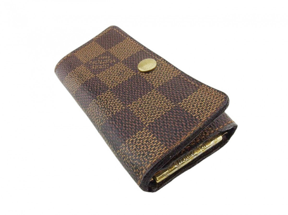 Louis Vuitton Key holder N62631 Ebene Brown Key Chain