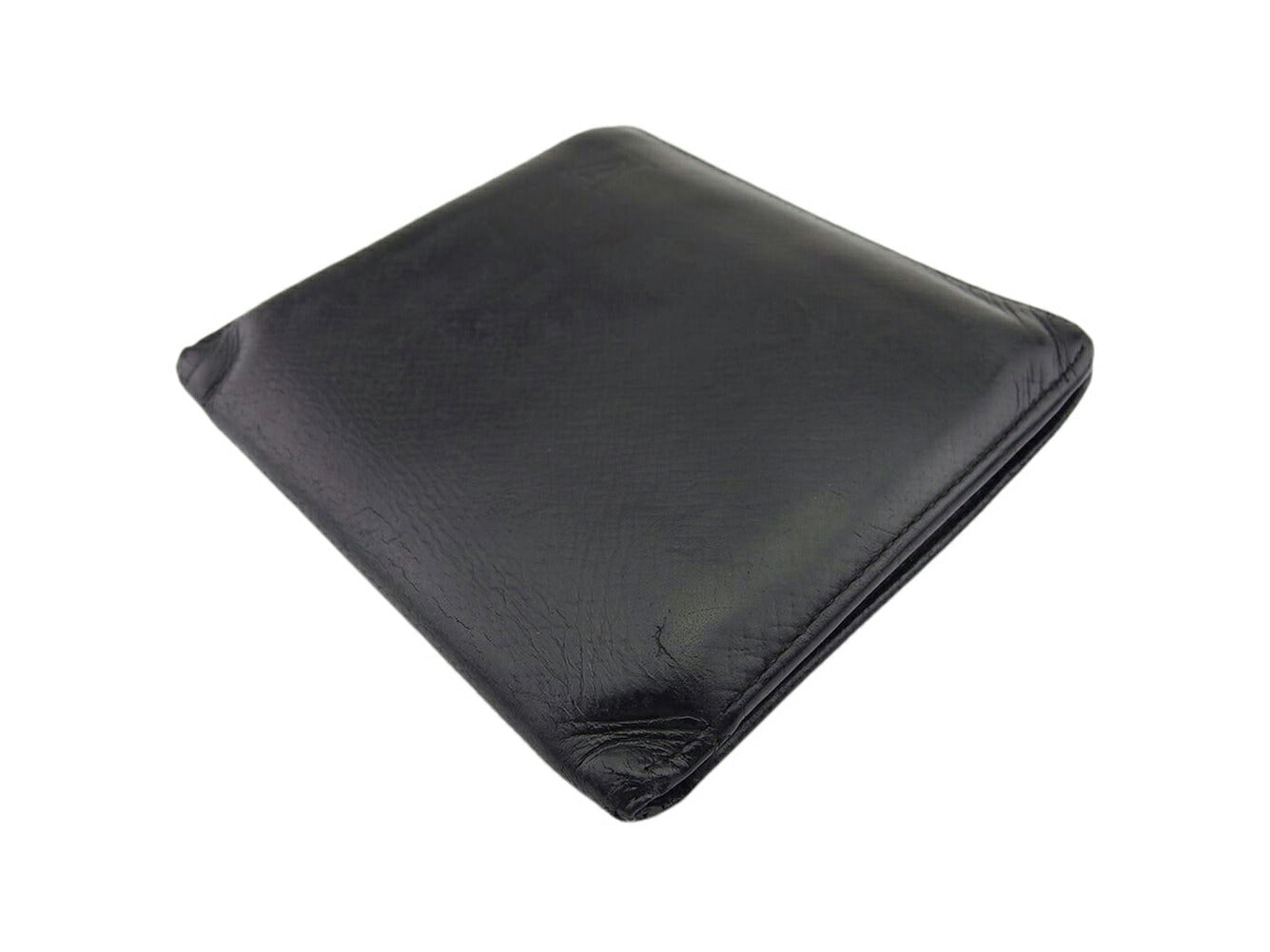 Louis Vuitton Bifold Porte Billets3Cartes Crdit Black Wallet Case
