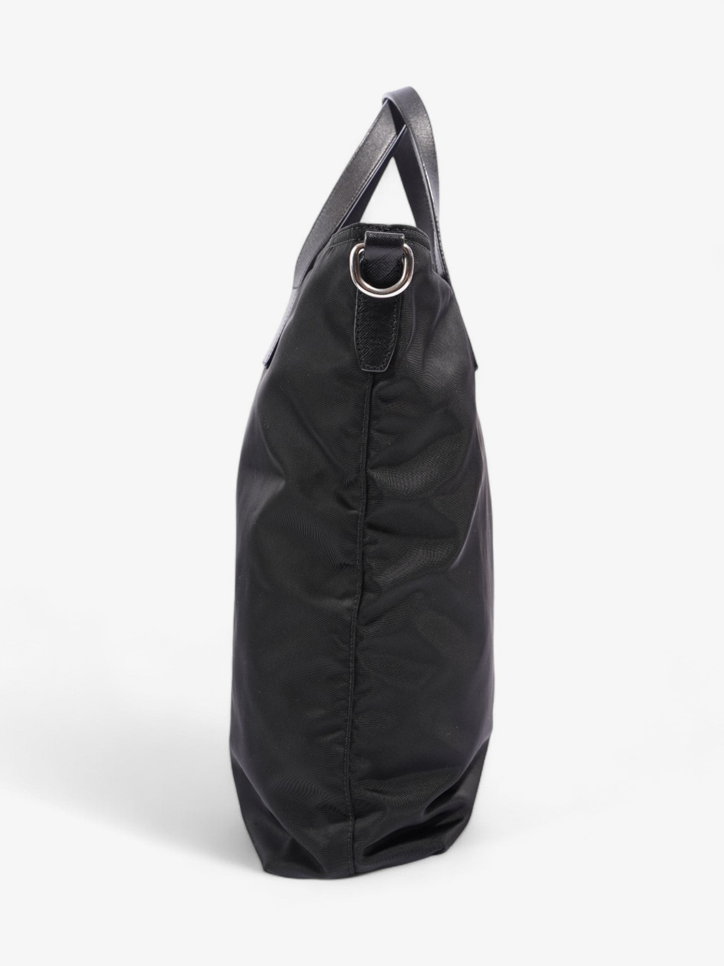 Prada Tote Bag Nylon Black Shoulder Bag