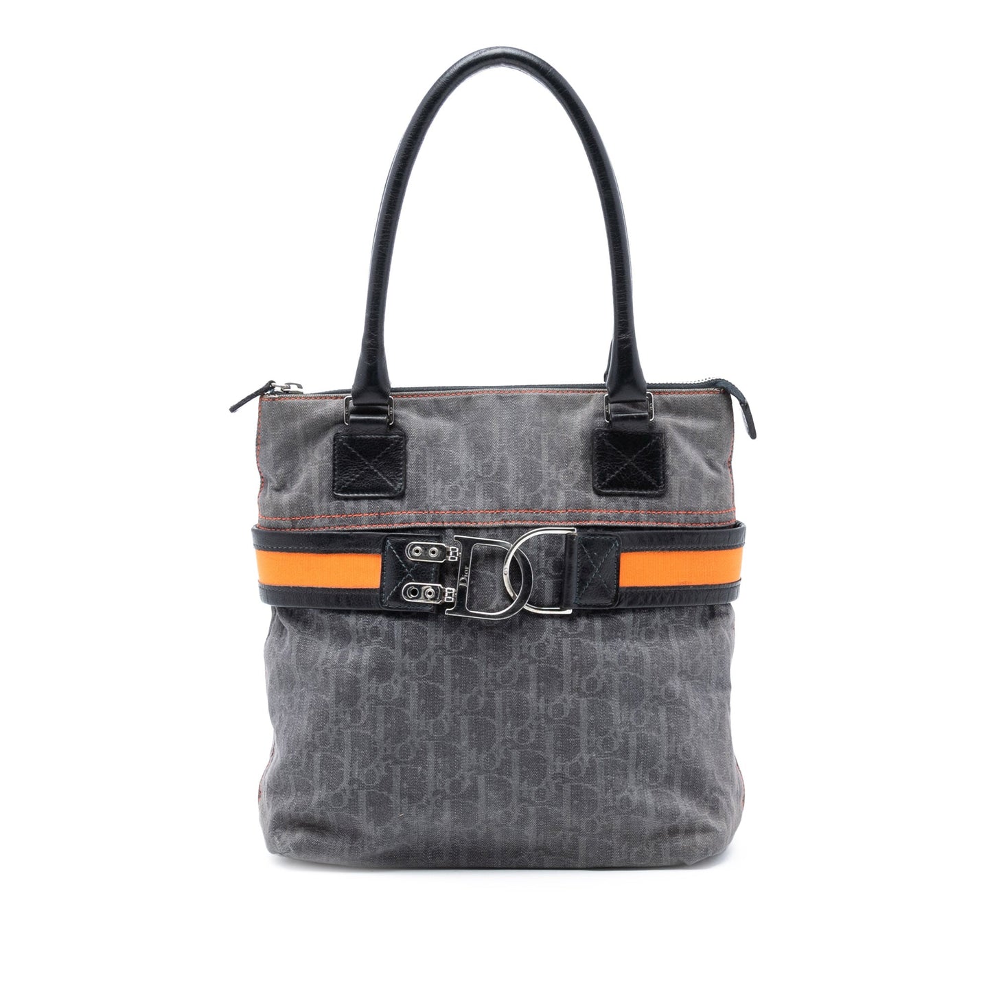 Dior Handbag issimo Trotter Flight Tote Denim Blue Tote Bag