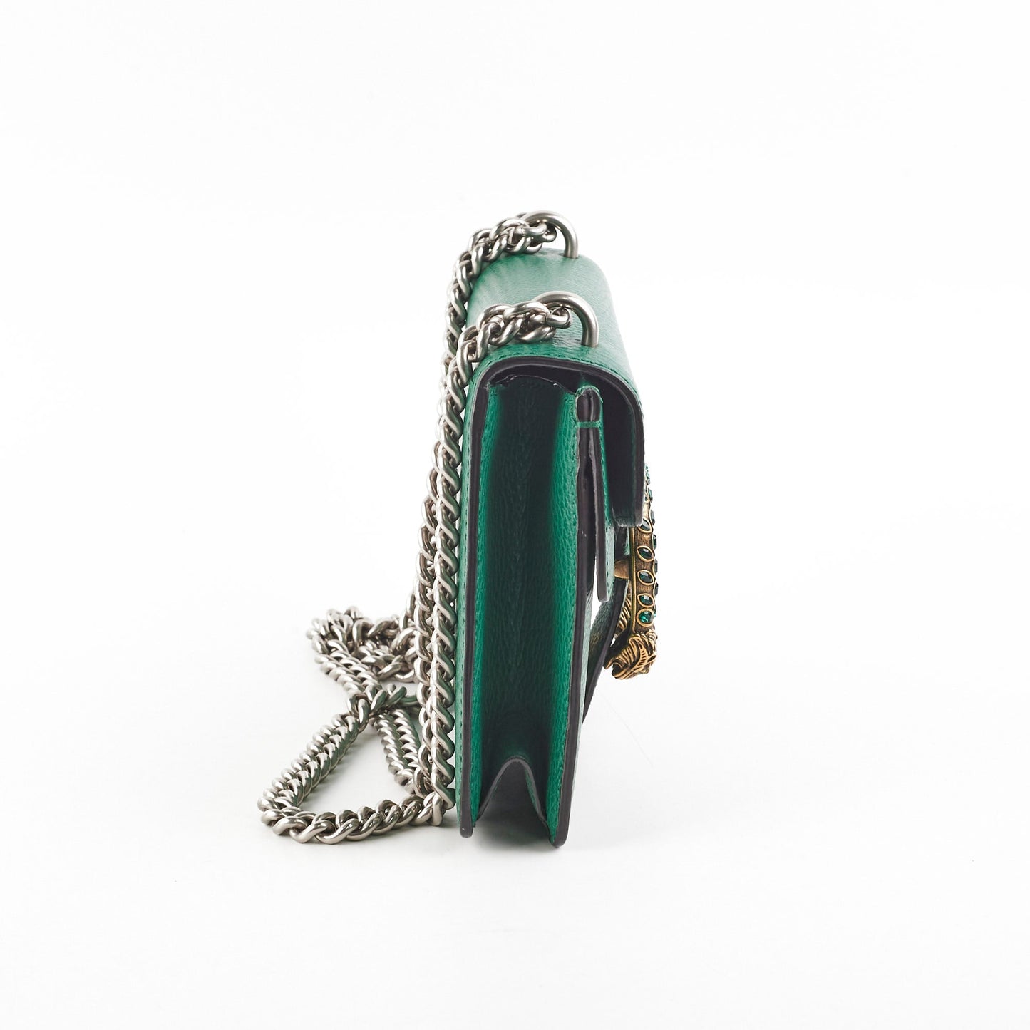 Gucci Dionysus Shoulder Bag Green Mini
