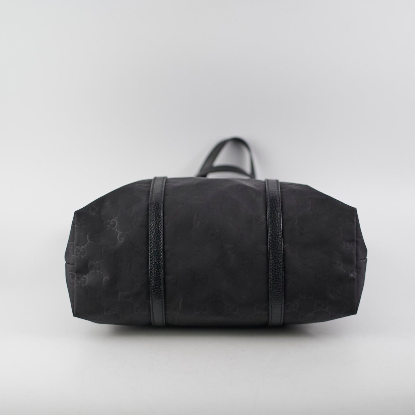 Gucci Tote Monogram Black Tote Bag Black Tote