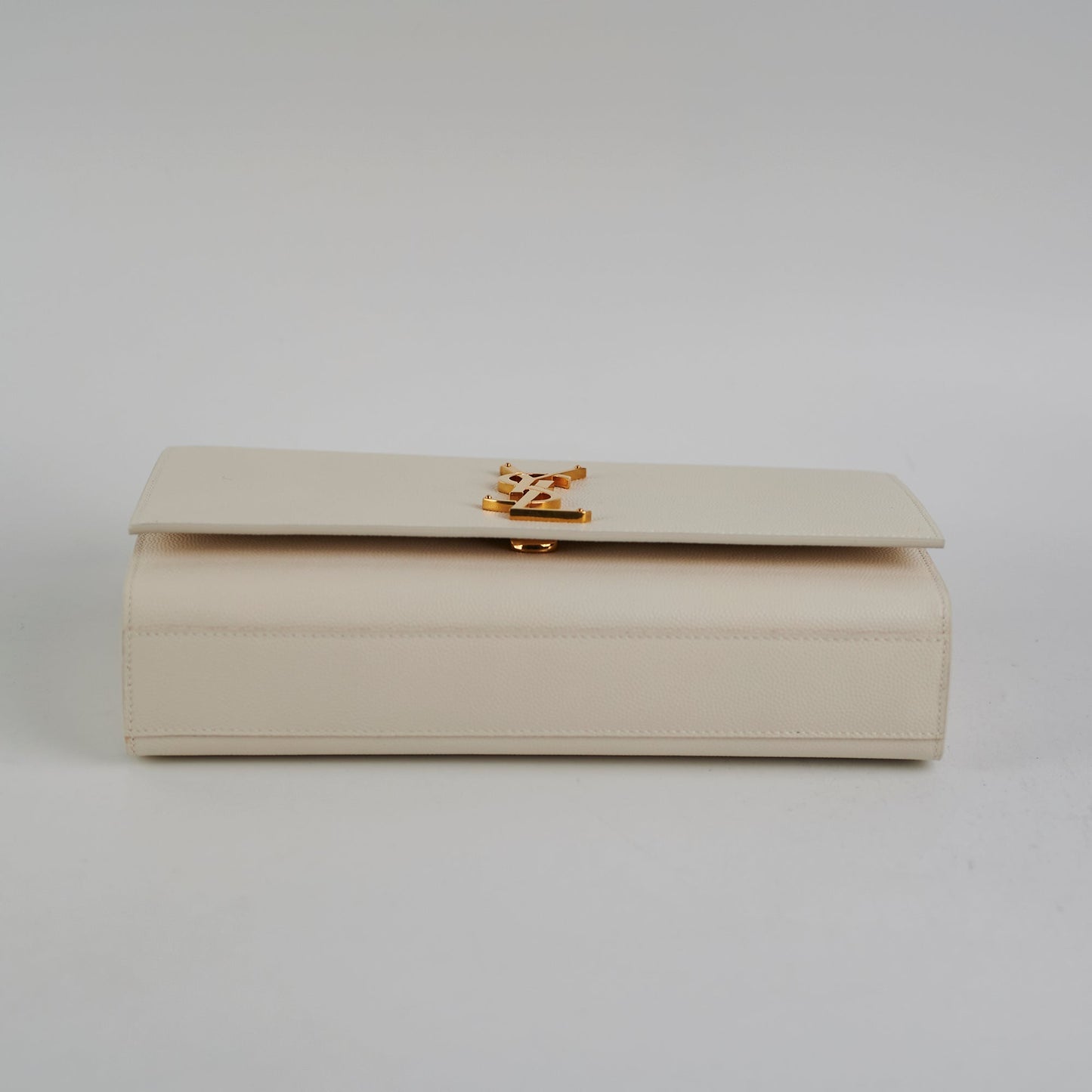 YSL Saint Laurent Kate Crossbody Bag White Medium