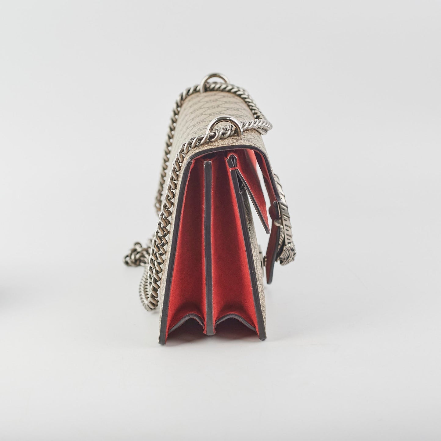 Gucci Dionysus Shoulder Bag Monogram Red