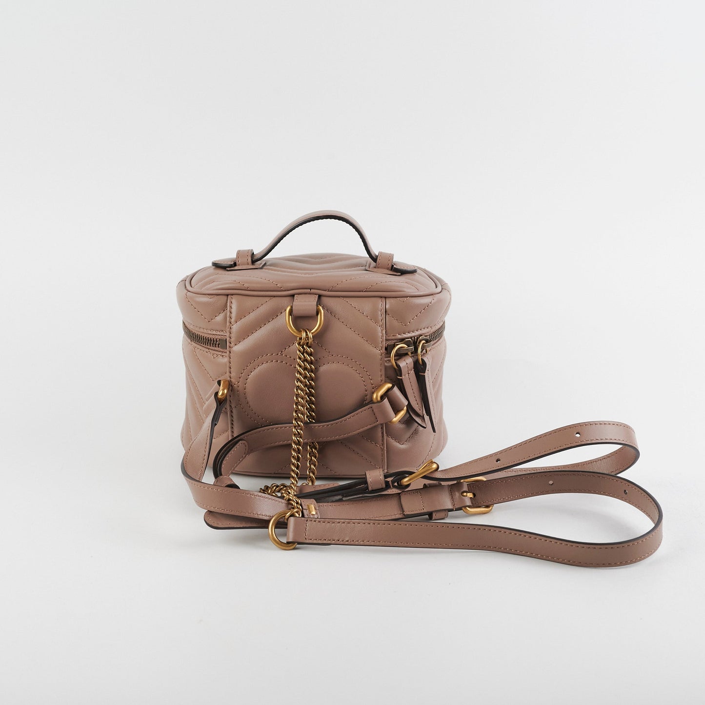 Gucci Vanity Backpack Backpack Beige Small