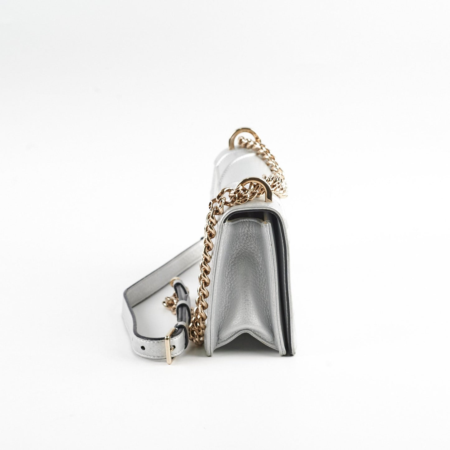 Dior Christian ama Crossbody Bag Silver