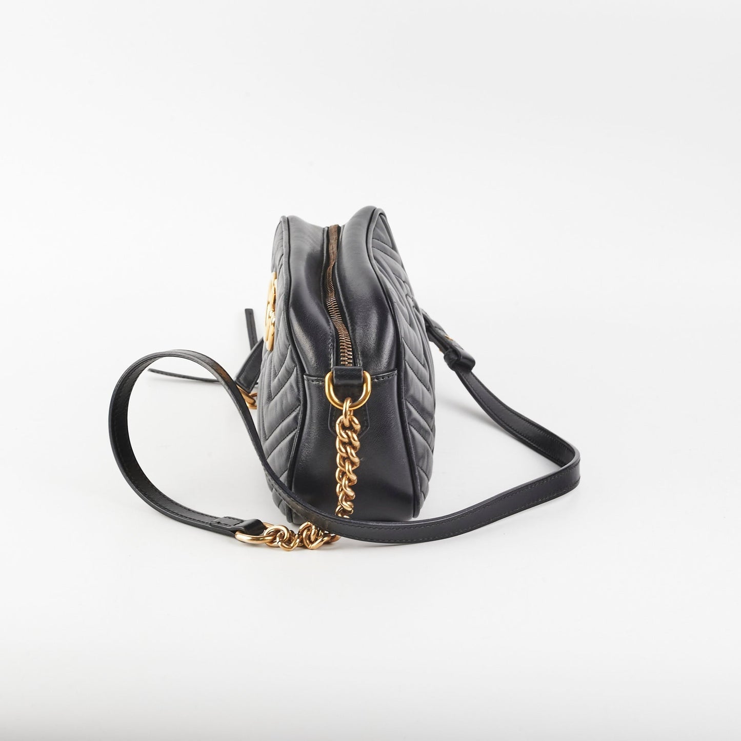 Gucci Marmont Camera Bag Black Small Shoulder Bag