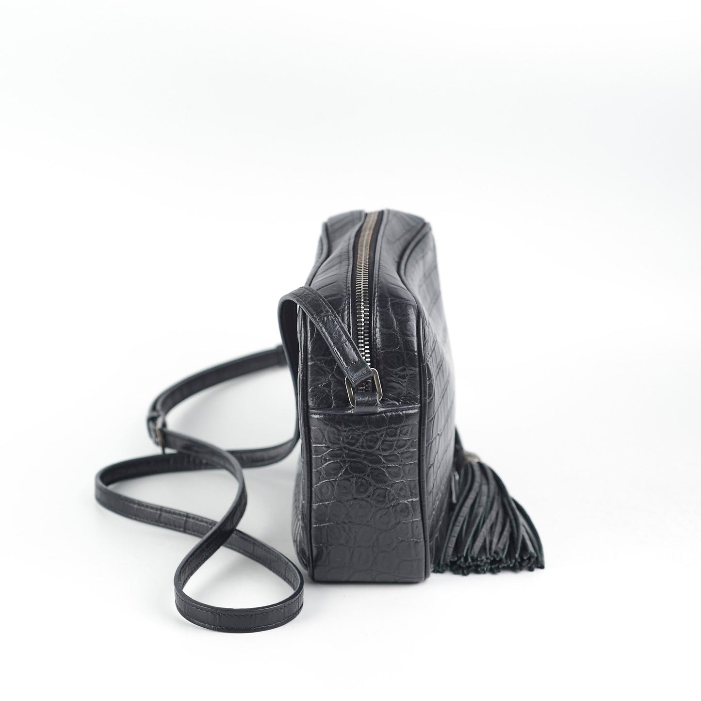 YSL Saint Laurent Lou Camera Bag Black Crossbody Bag 10