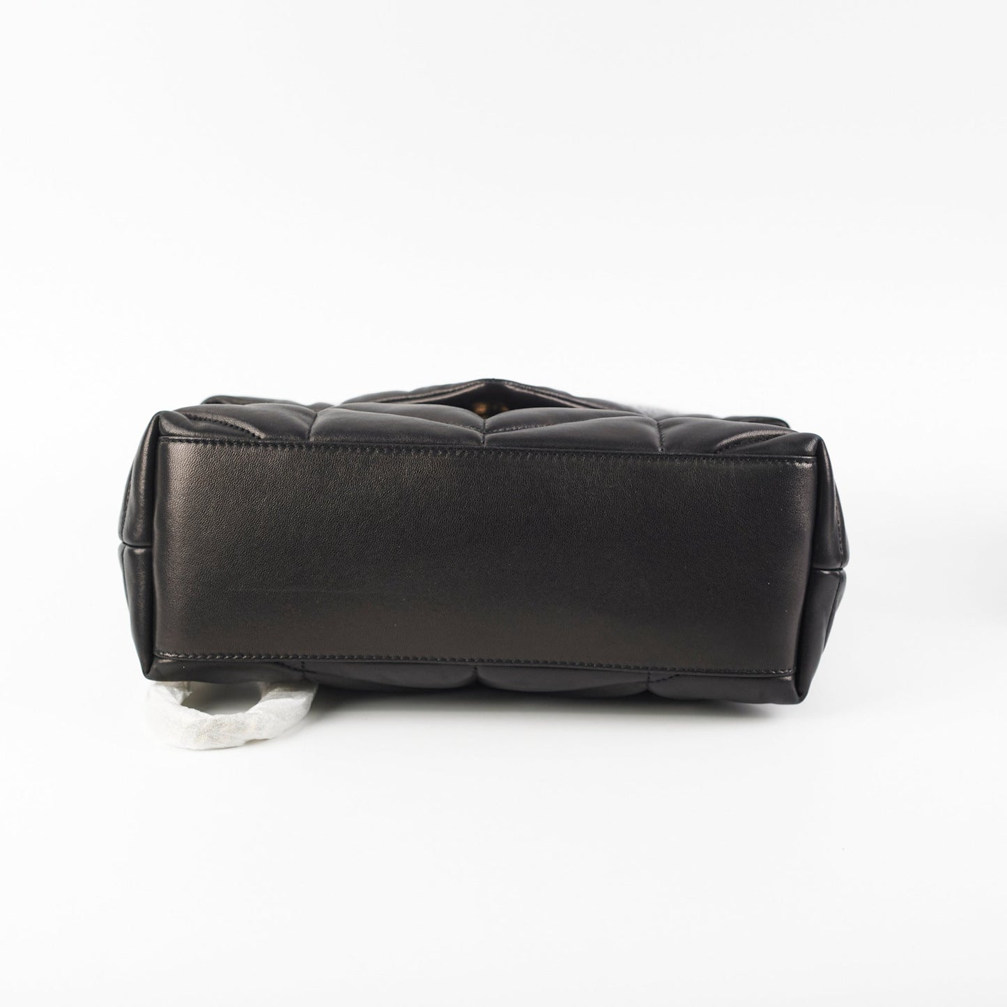 YSL Saint Laurent Puffer Shoulder Bag Black Small