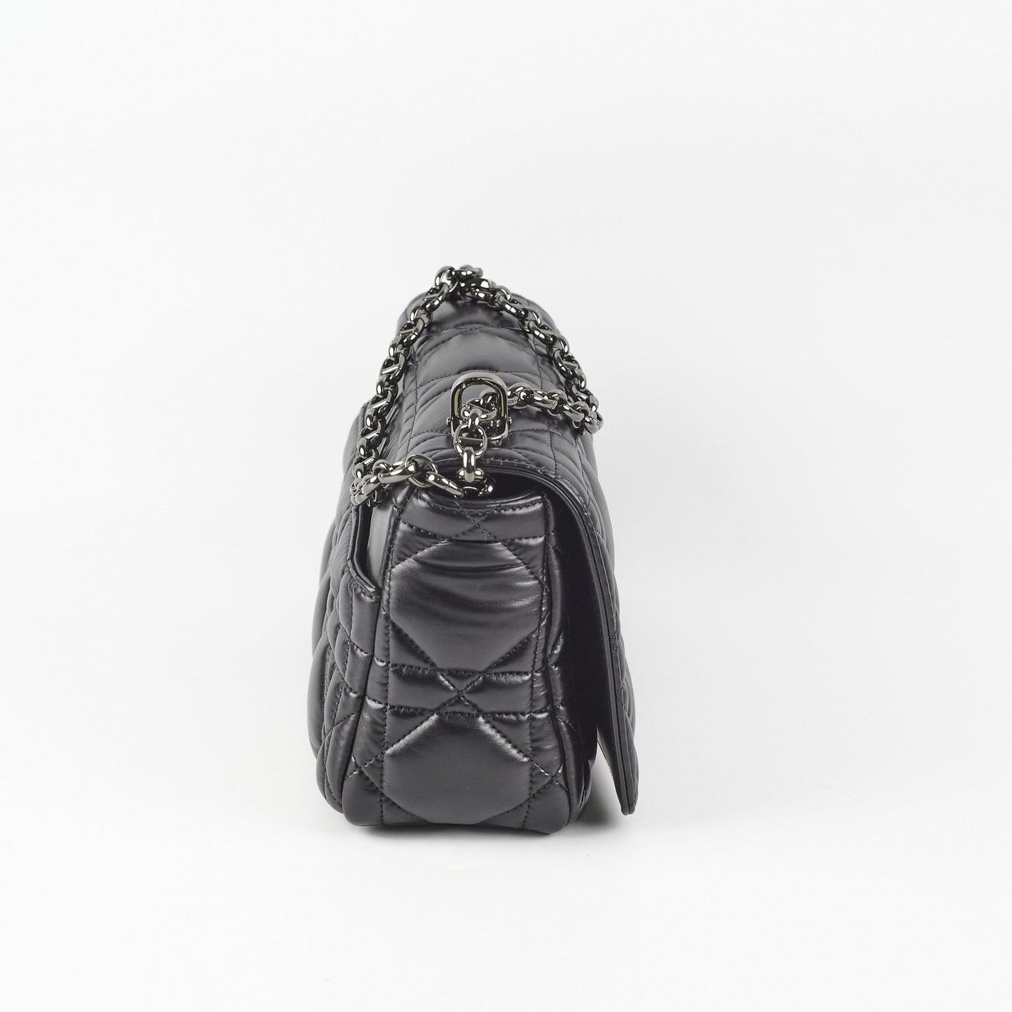 Dior Bc Caro Bag Black Medium Shoulder Bag