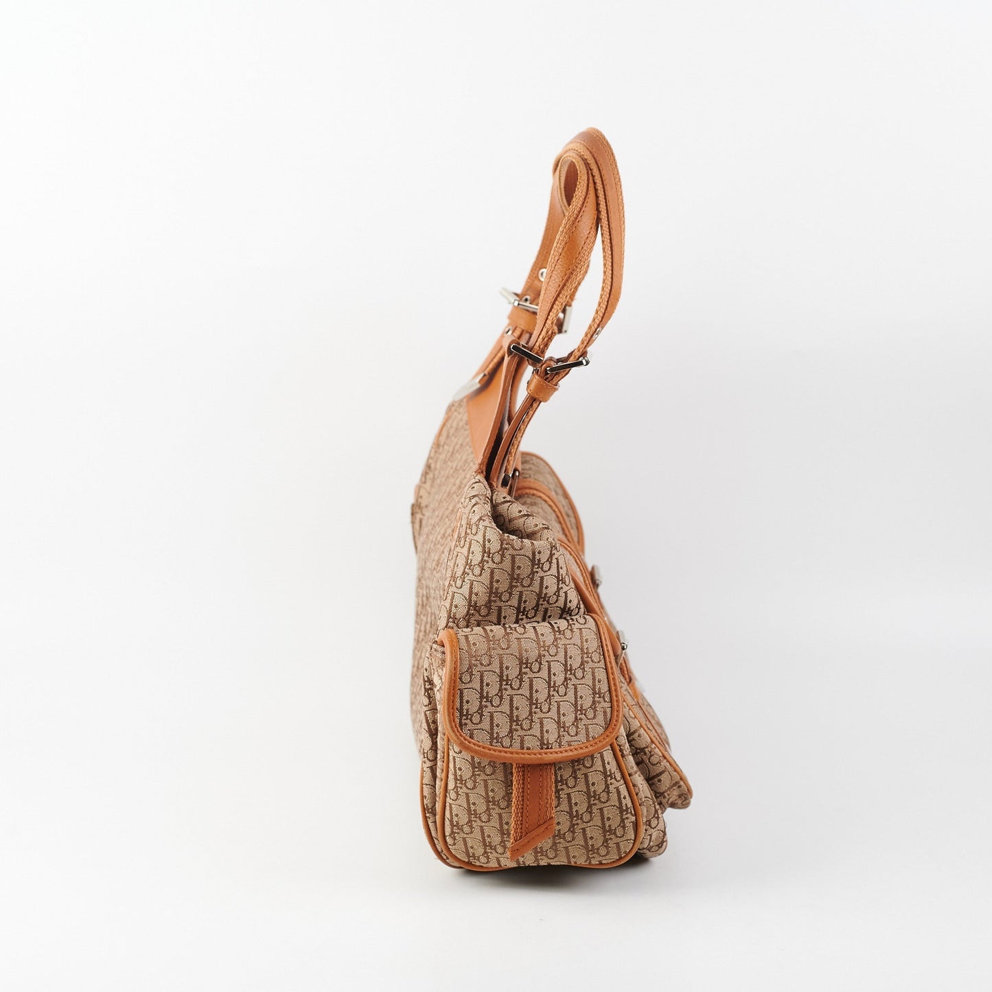 Dior issimo Cargo Hobo Bag Brown Shoulder Bag