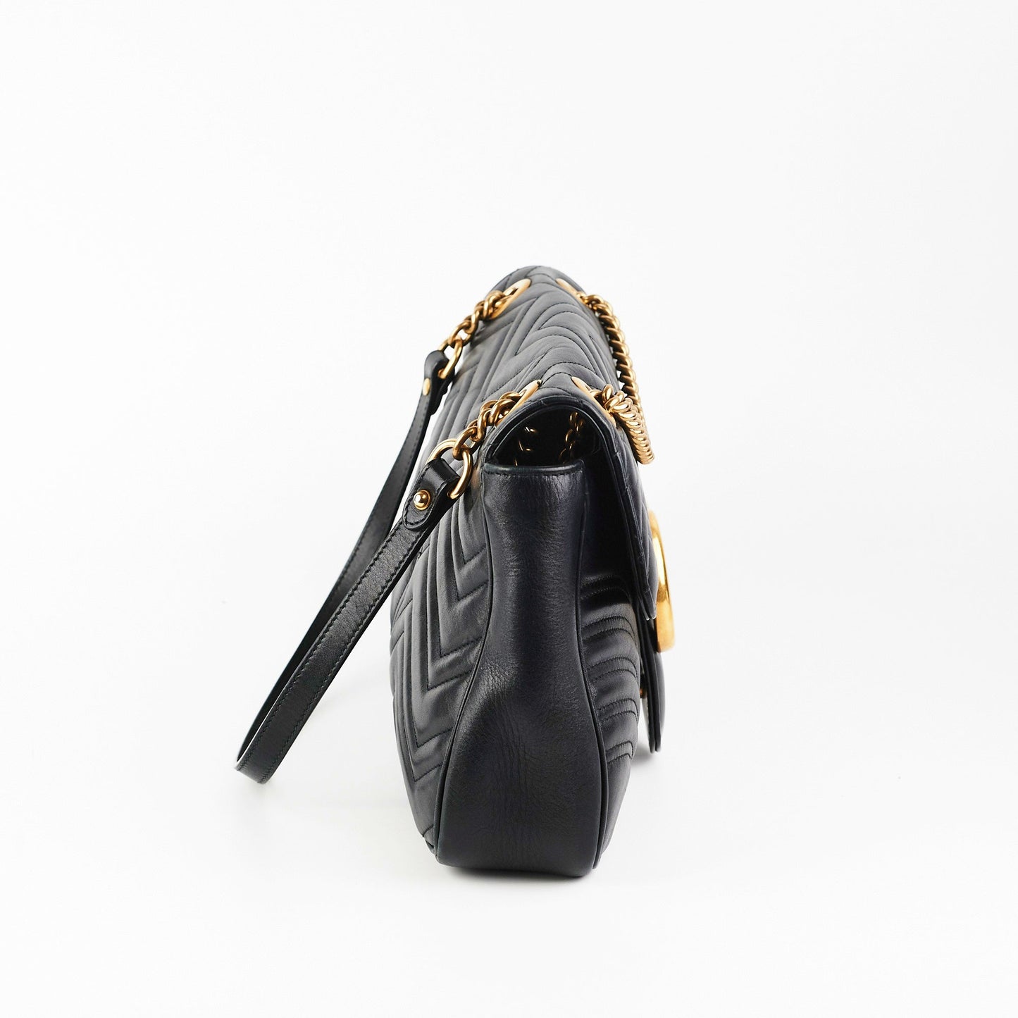 Gucci Marmont Crossbody Bag Black Medium